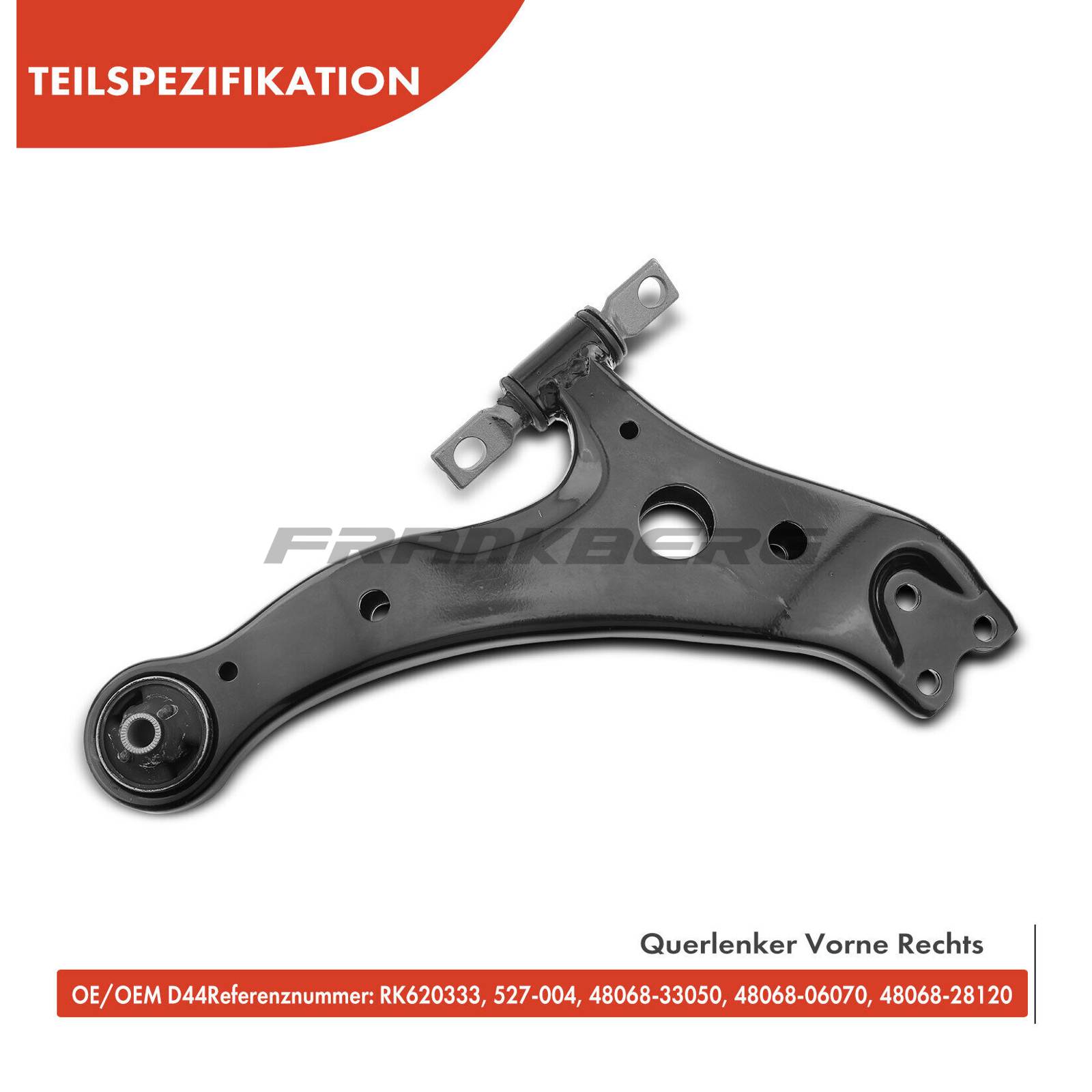 Control/Trailing Arm, wheel suspension