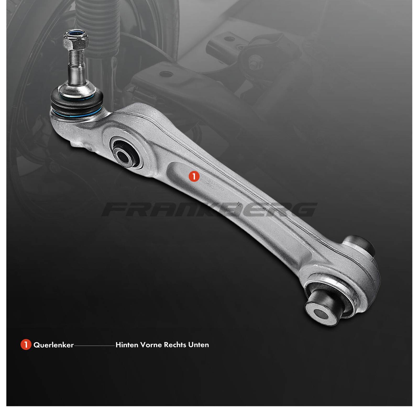 Control/Trailing Arm, wheel suspension