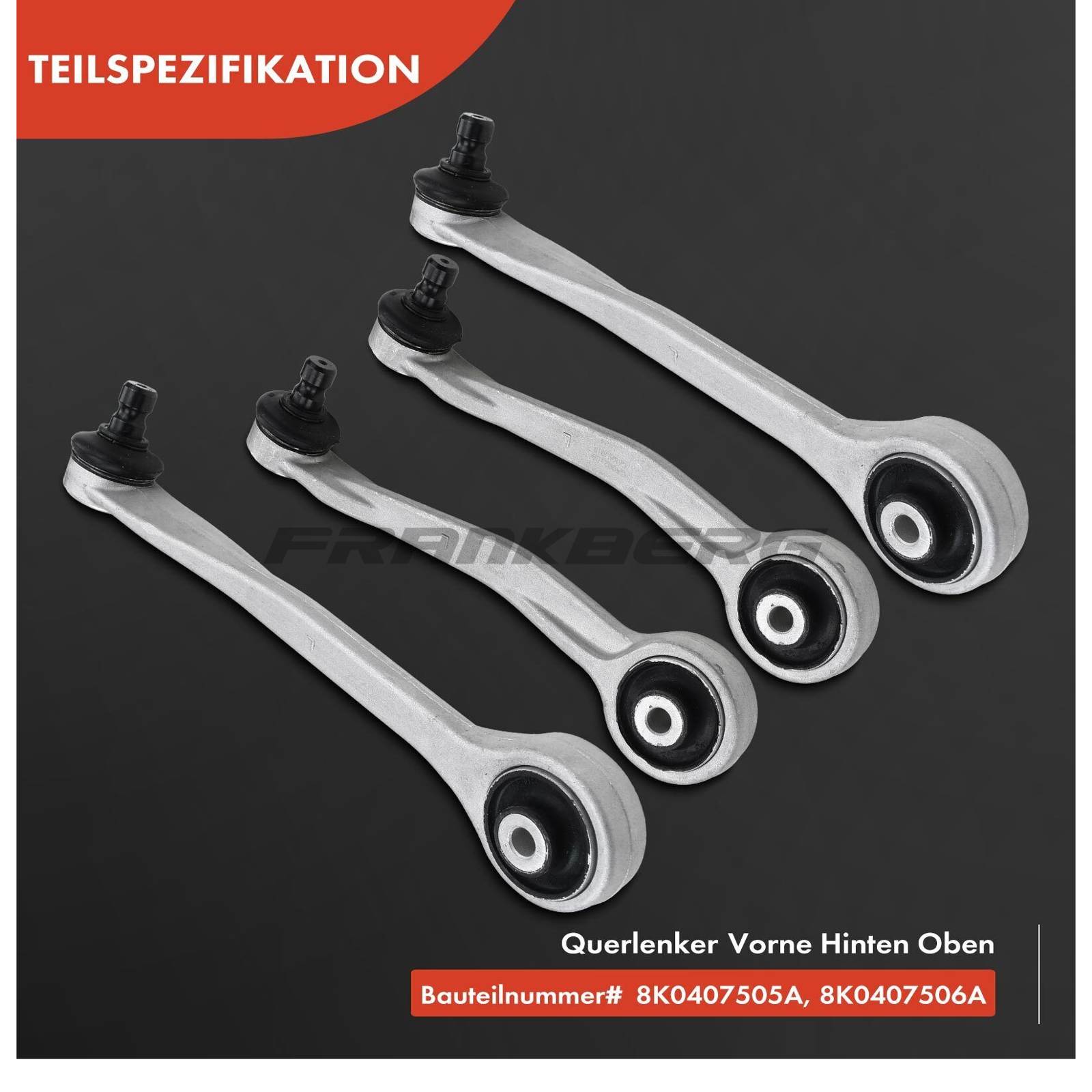 Control/Trailing Arm, wheel suspension
