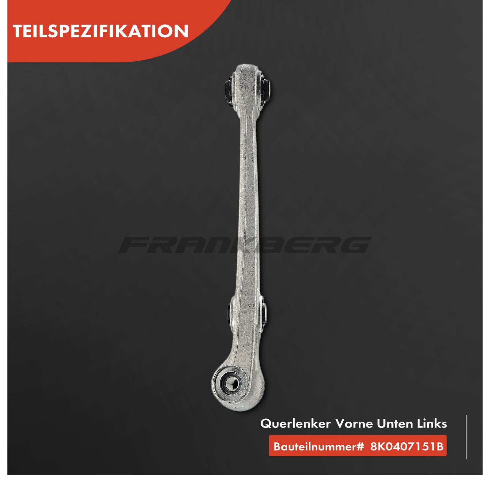 Control/Trailing Arm, wheel suspension