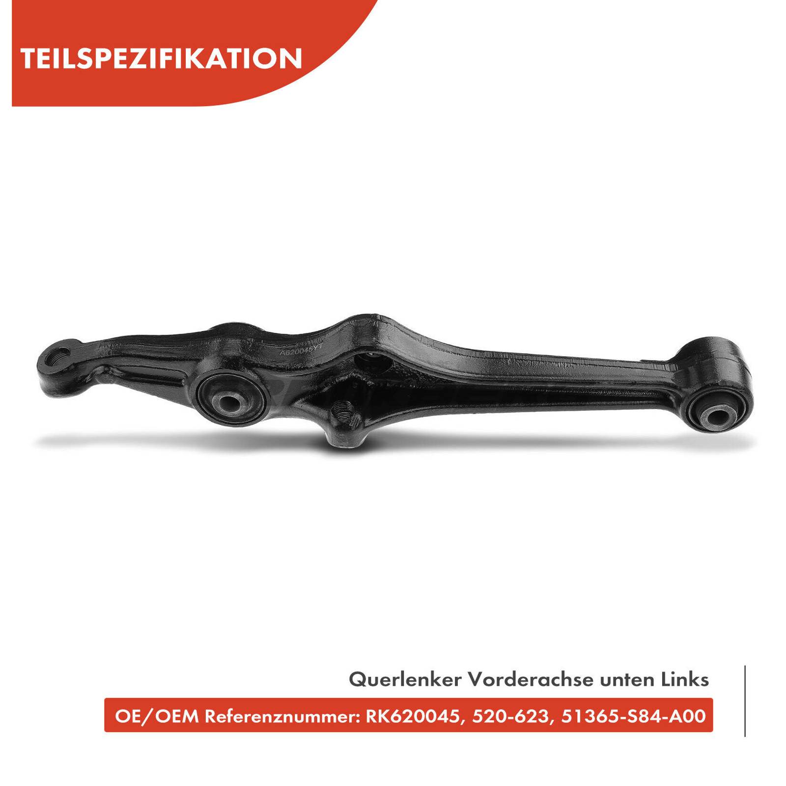 Control/Trailing Arm, wheel suspension