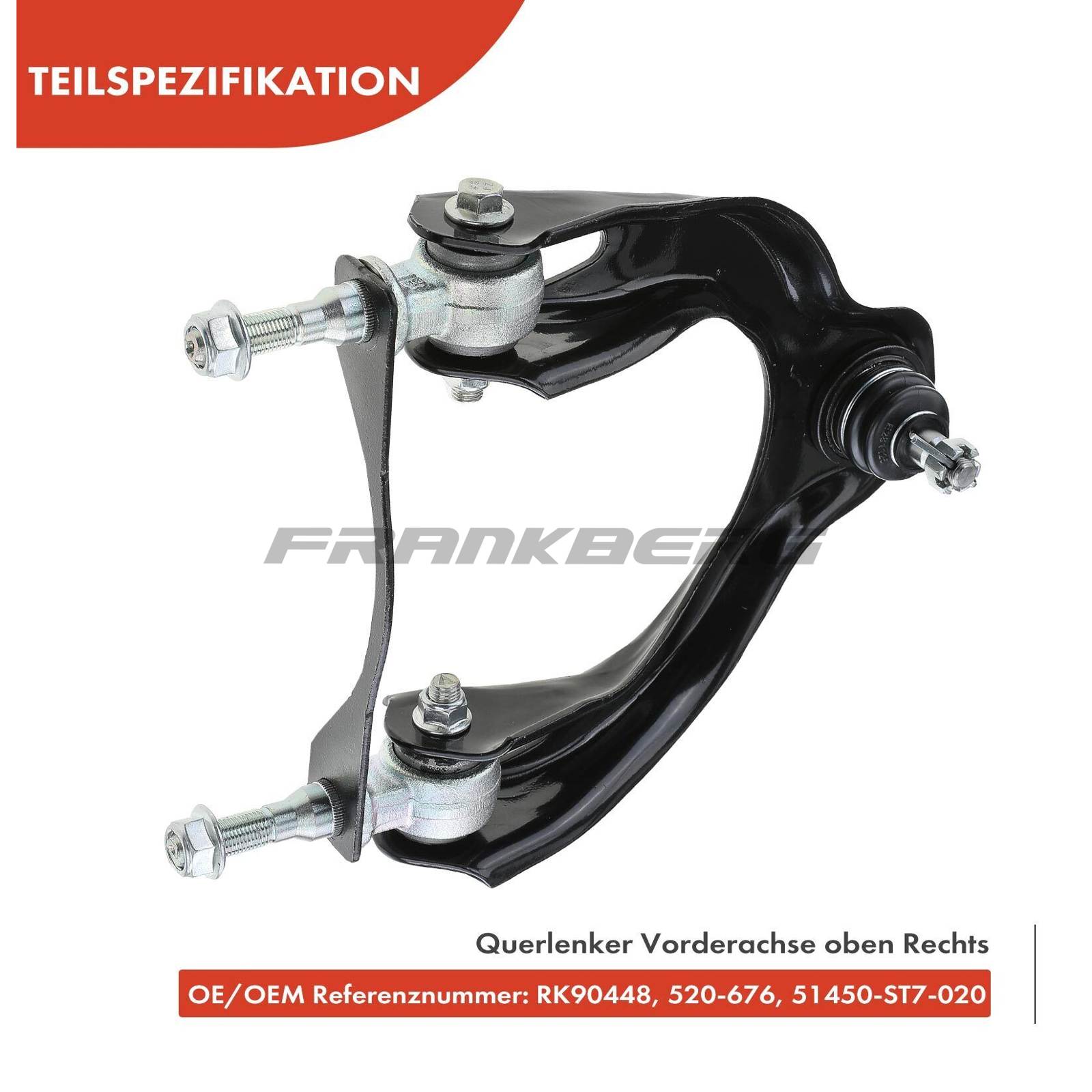 Control/Trailing Arm, wheel suspension