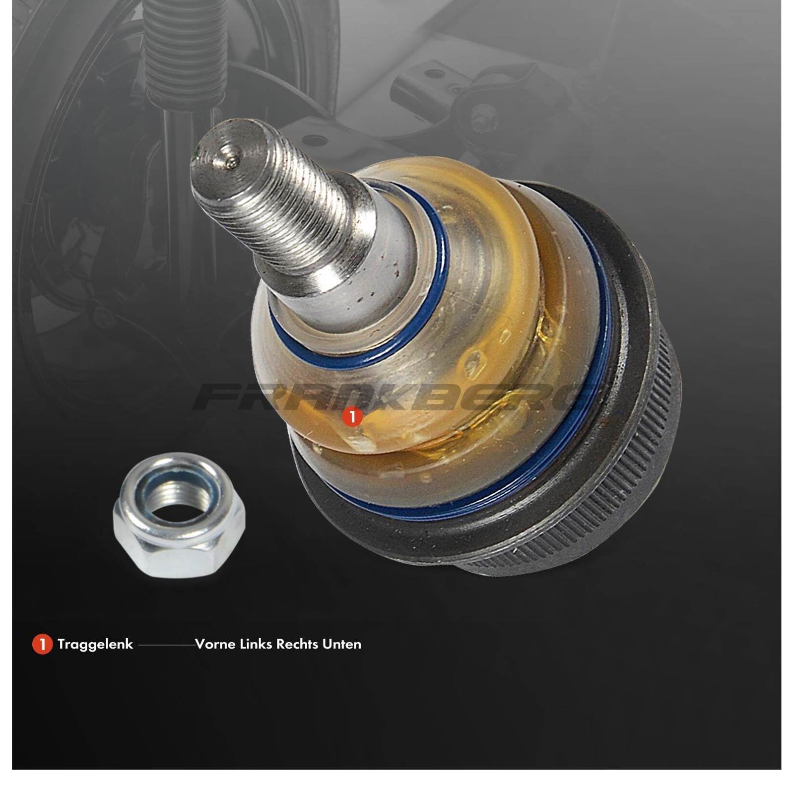 Control/Trailing Arm, wheel suspension