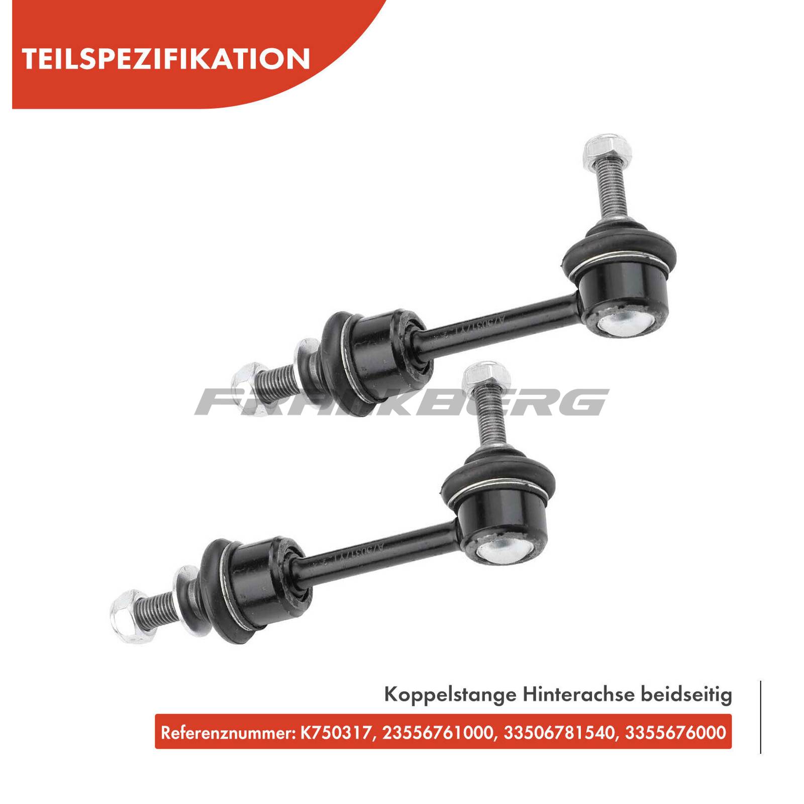 Bushing, stabiliser coupling rod