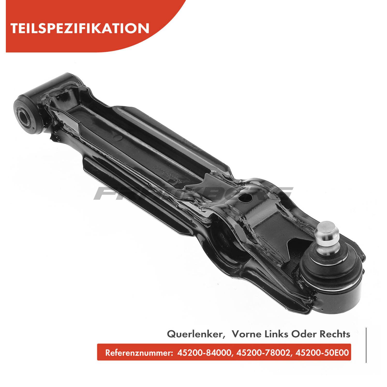 Control/Trailing Arm, wheel suspension
