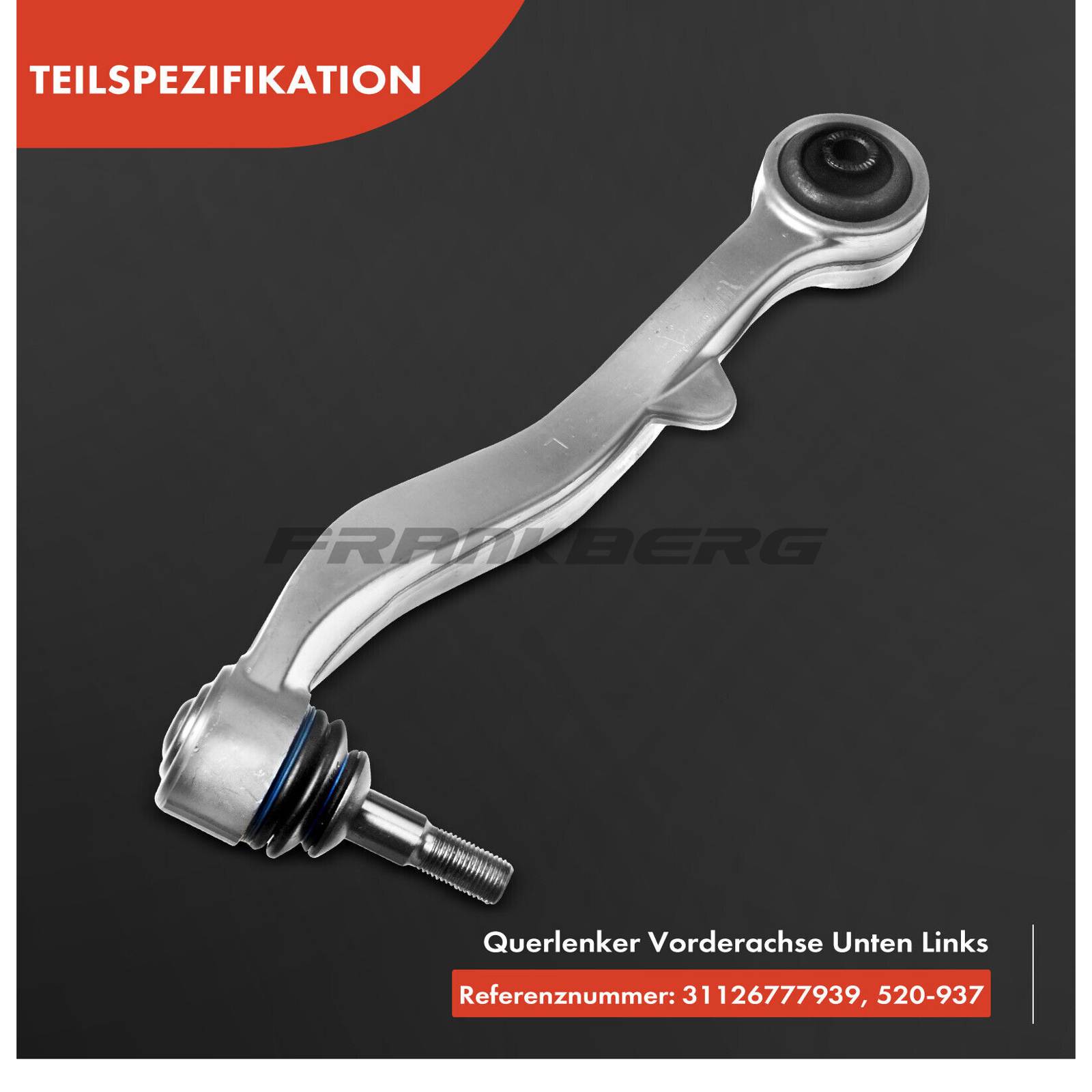 Control/Trailing Arm, wheel suspension