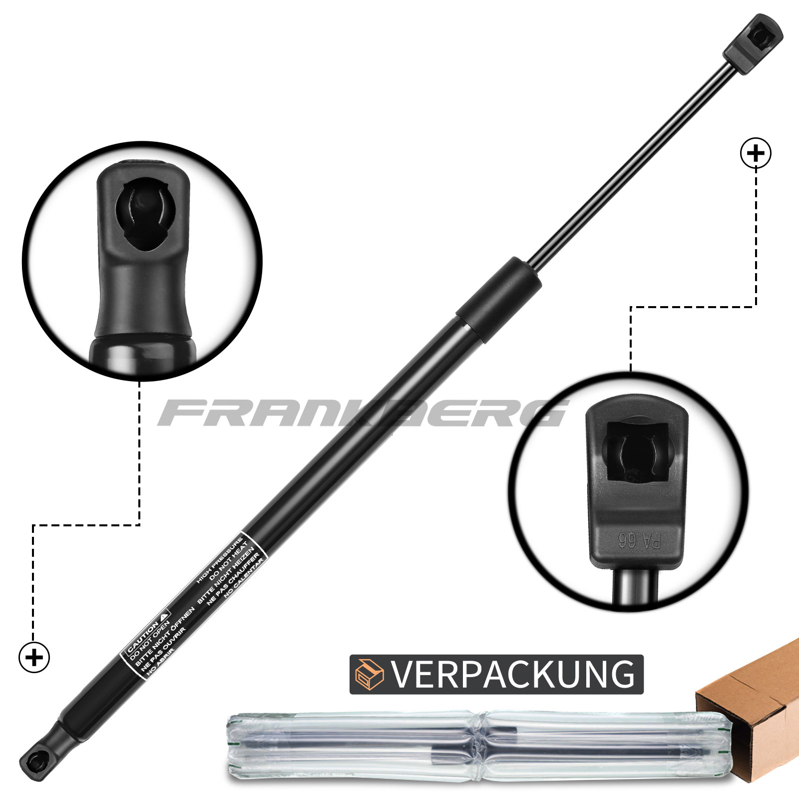 Gas Spring, bonnet (5481FB0013581)