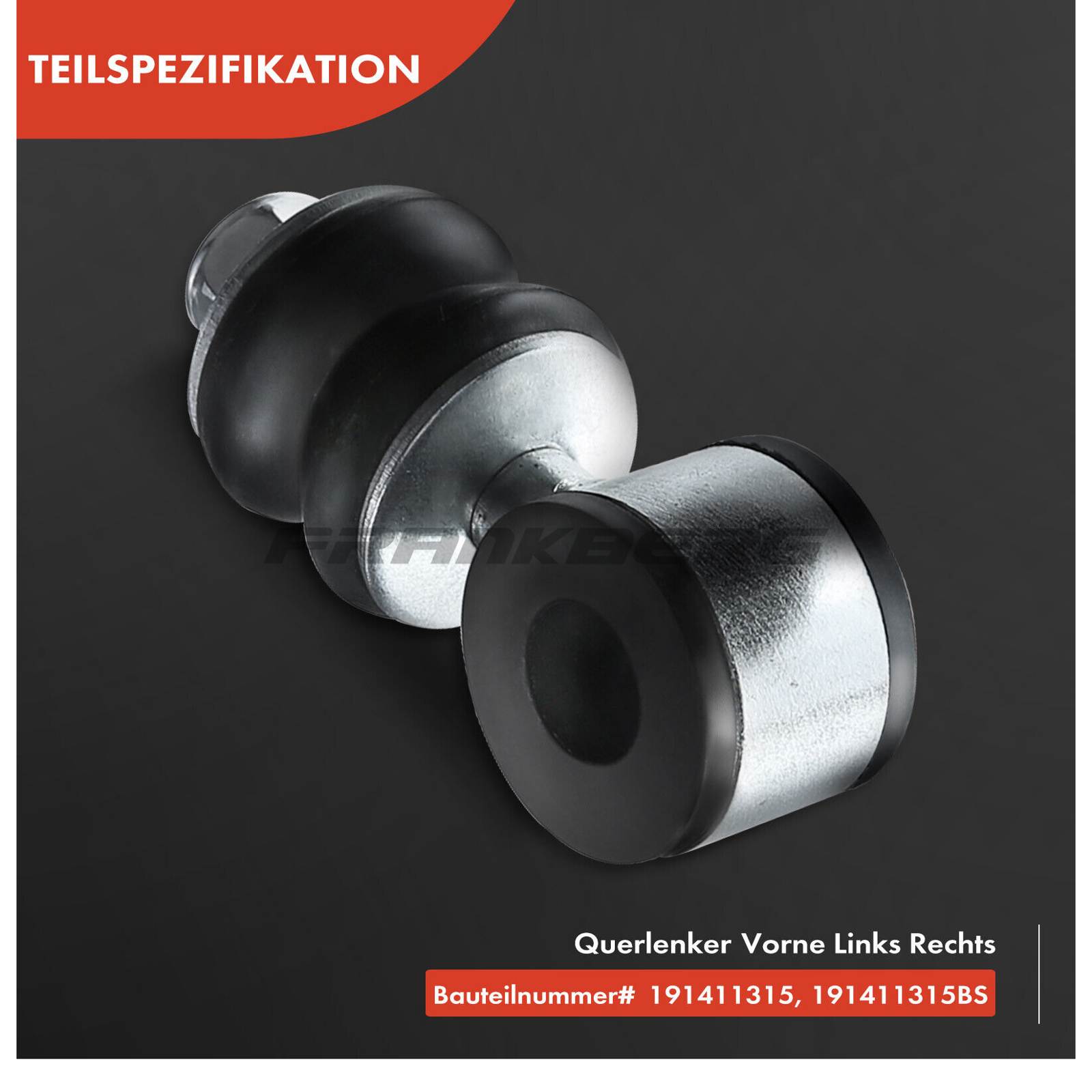 Bushing, stabiliser coupling rod
