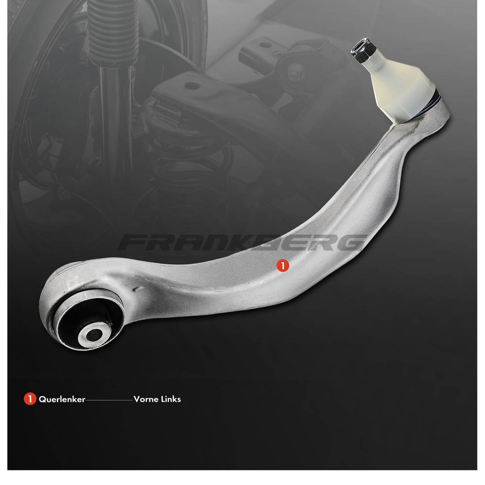 Control/Trailing Arm, wheel suspension
