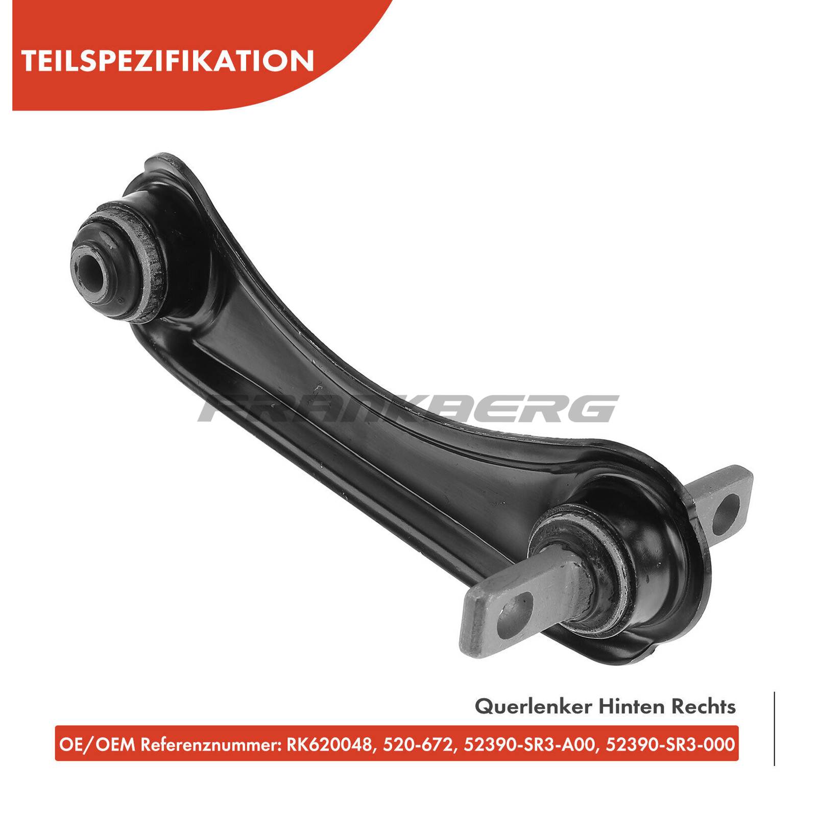 Control/Trailing Arm, wheel suspension