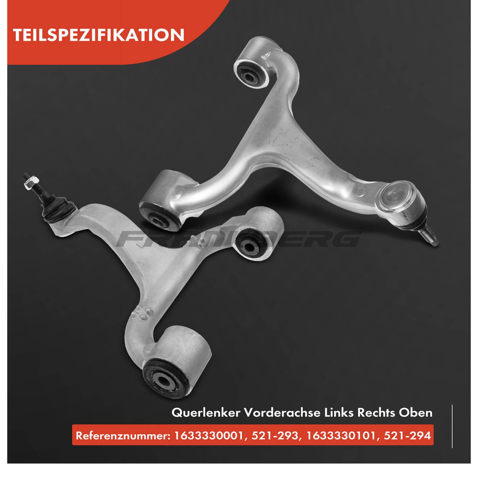 Control/Trailing Arm, wheel suspension
