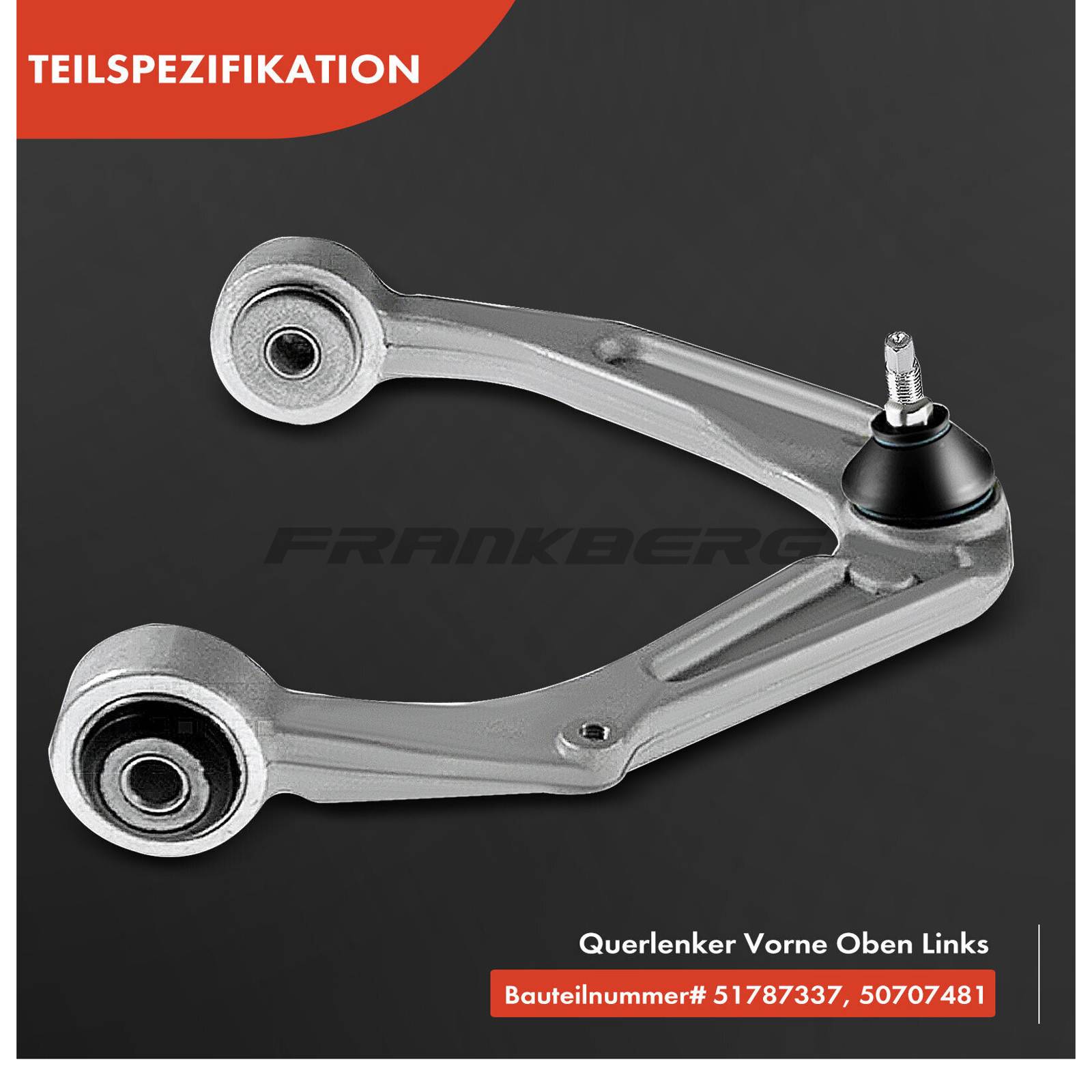 Control/Trailing Arm, wheel suspension