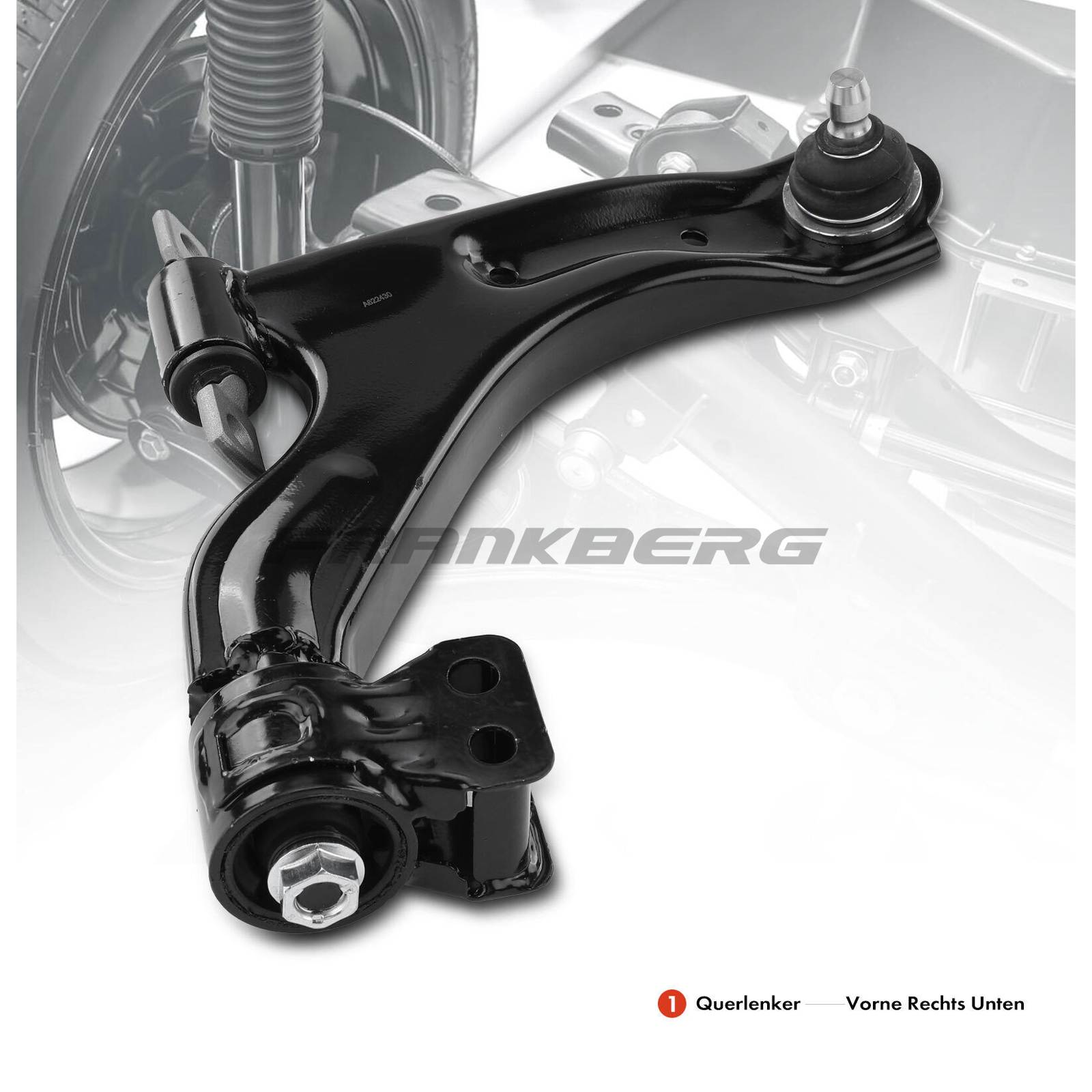 Control/Trailing Arm, wheel suspension (5481FB0006644)