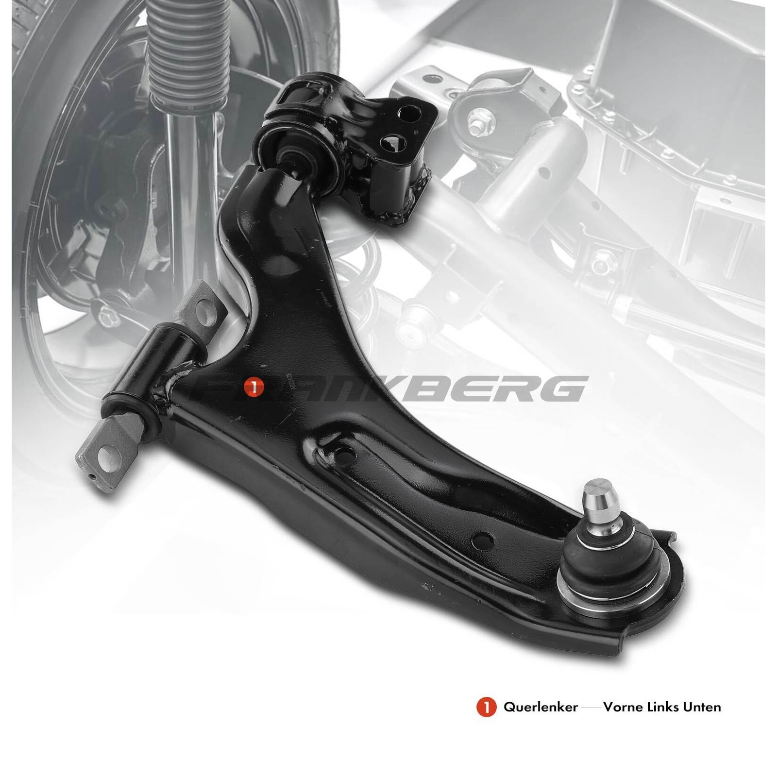 Control/Trailing Arm, wheel suspension (5481FB0006643)