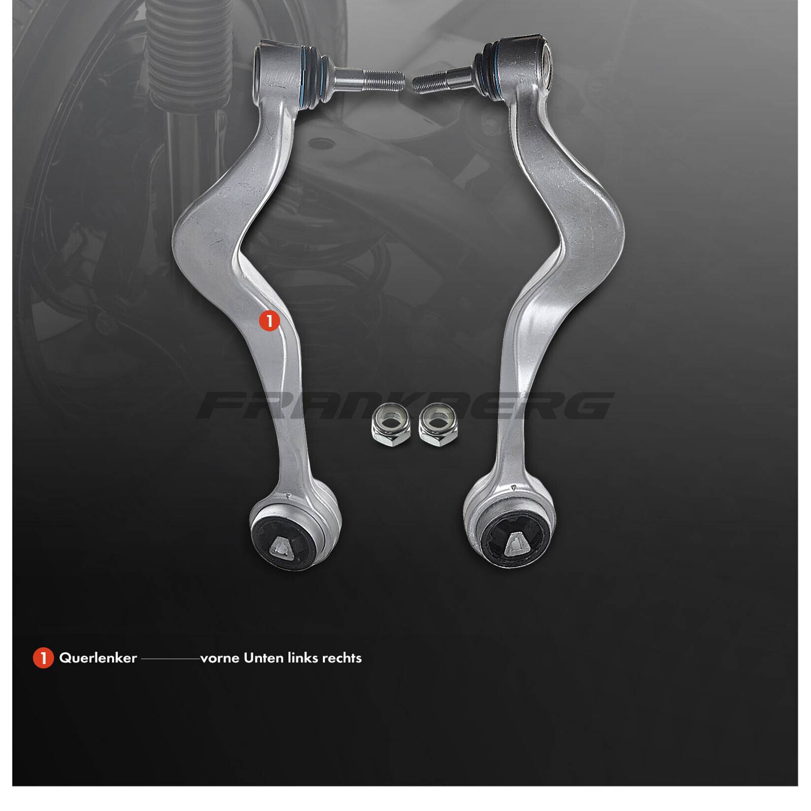 Control/Trailing Arm, wheel suspension