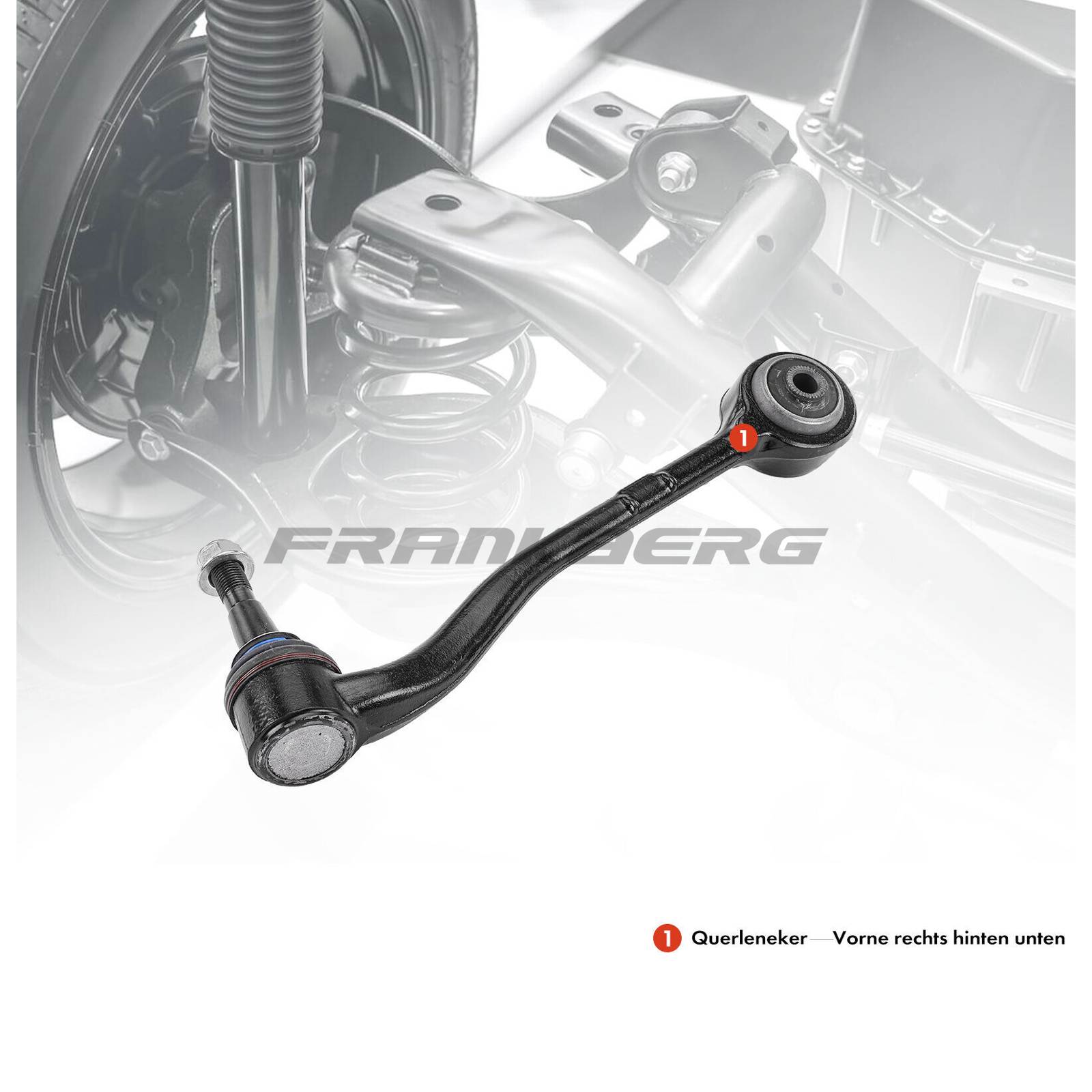 Control/Trailing Arm, wheel suspension