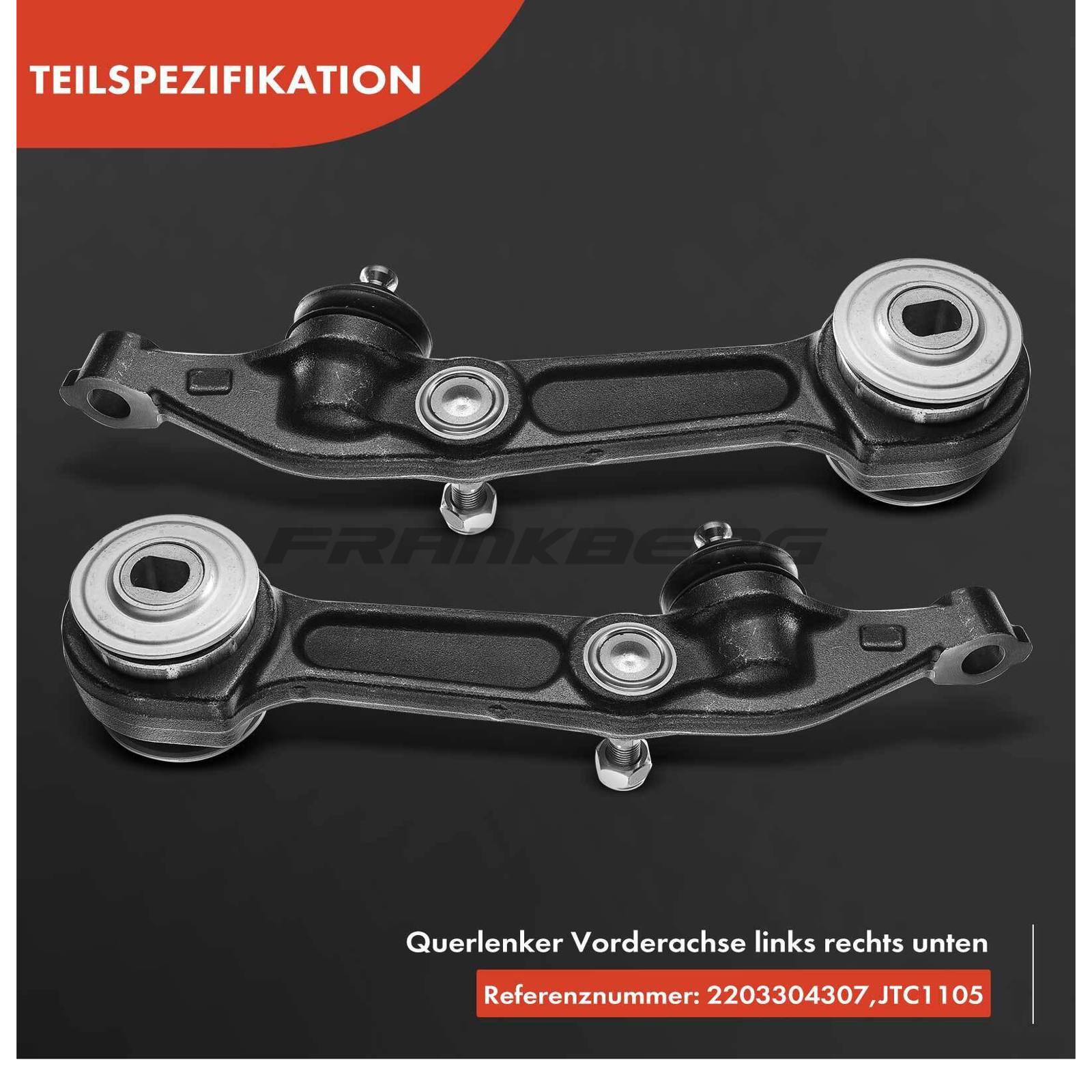 Control/Trailing Arm, wheel suspension