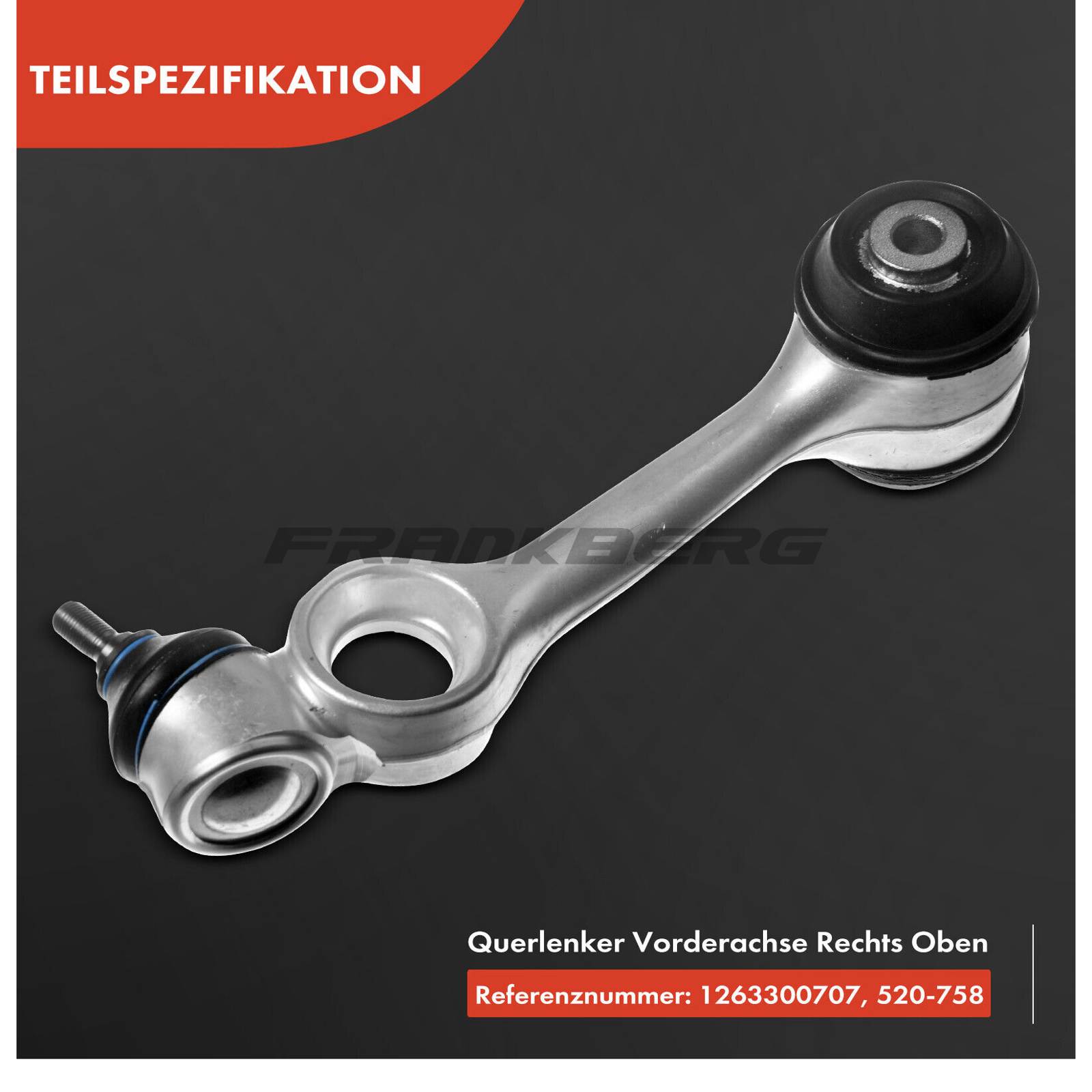 Control/Trailing Arm, wheel suspension