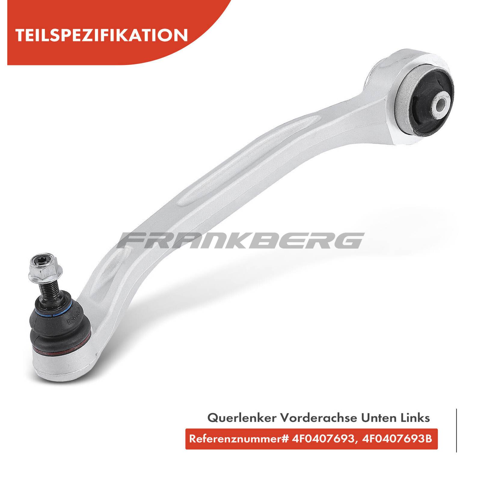 Control/Trailing Arm, wheel suspension