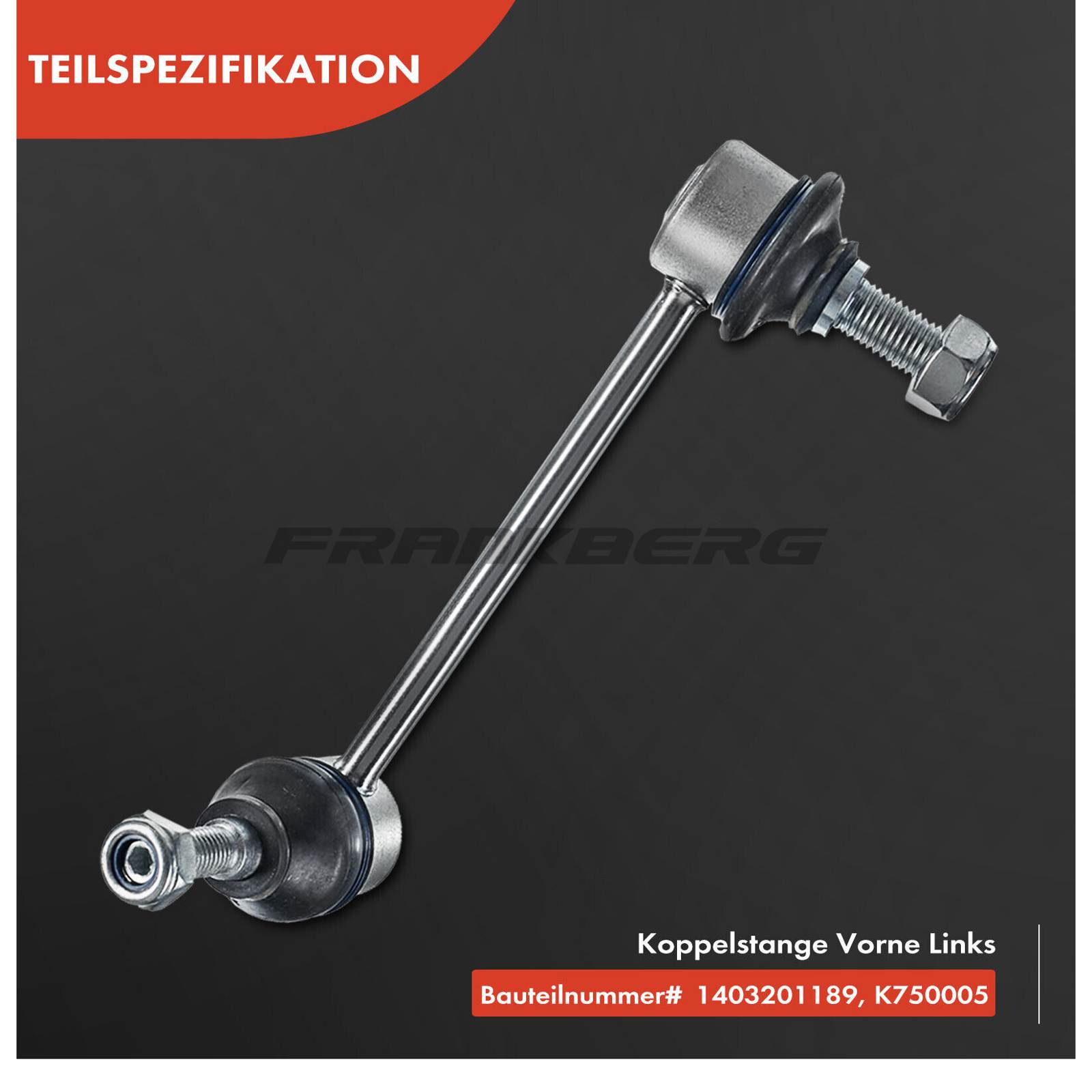 Control/Trailing Arm, wheel suspension