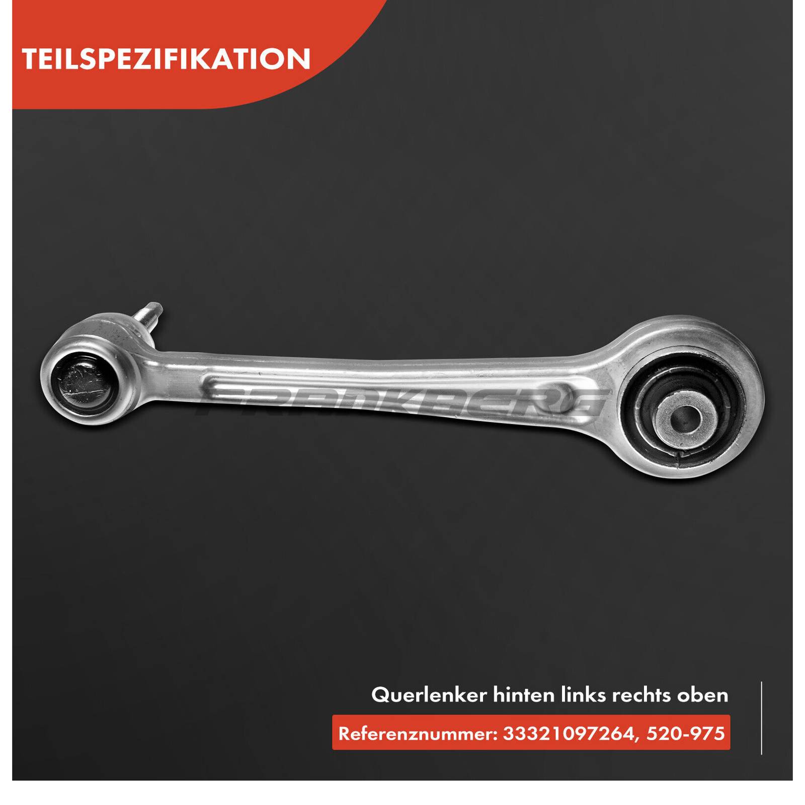 Control/Trailing Arm, wheel suspension