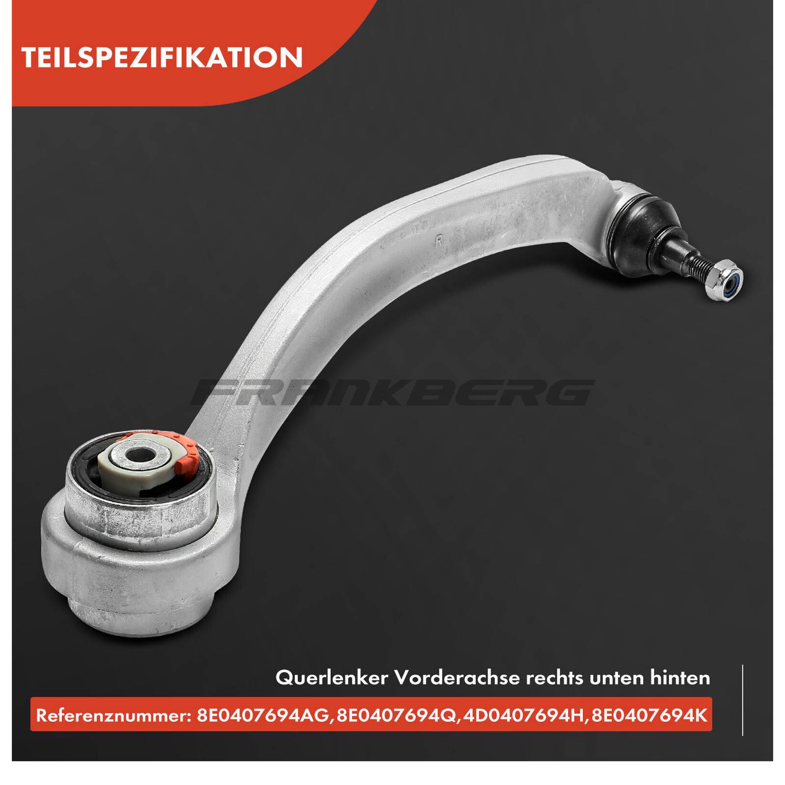 Control/Trailing Arm, wheel suspension