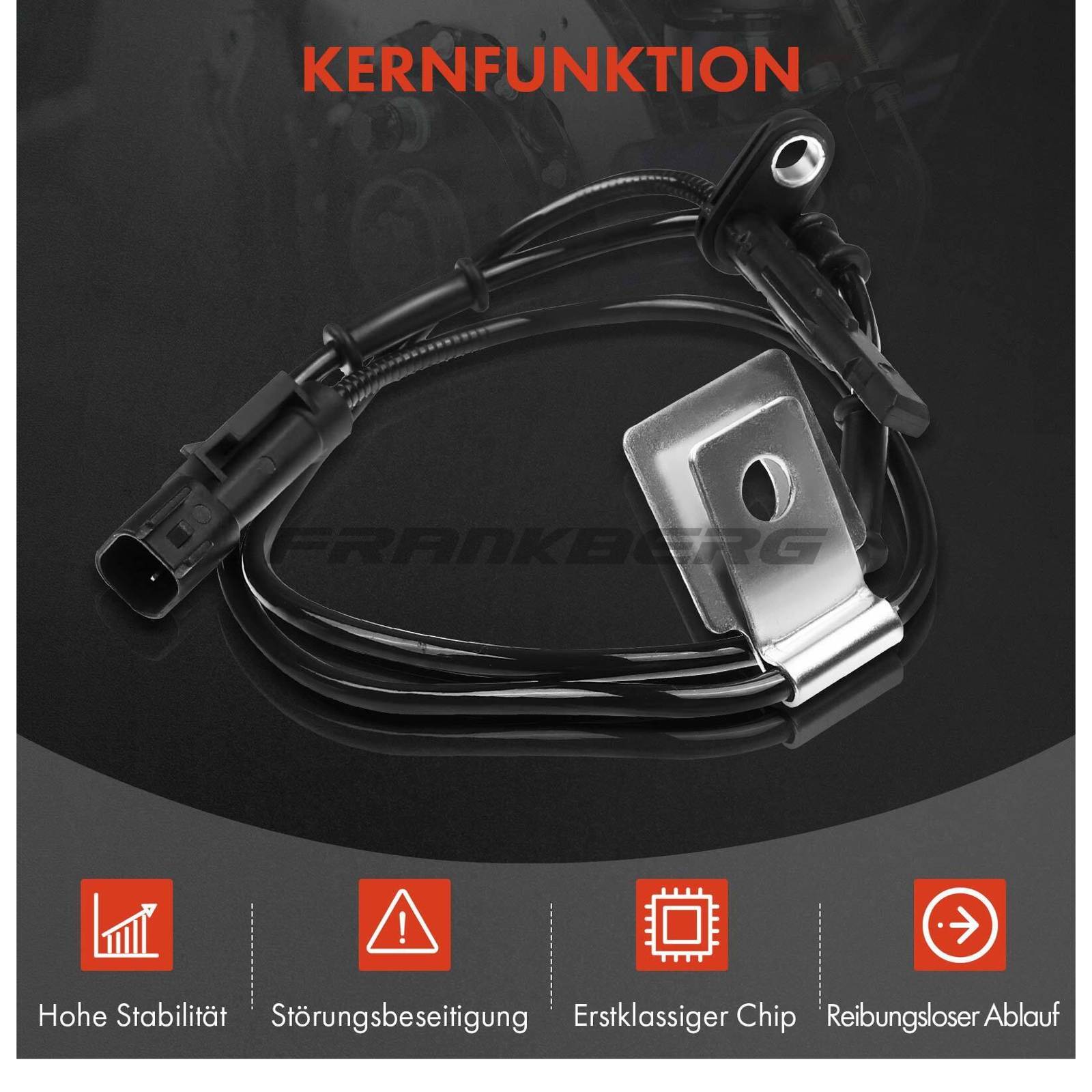 Sensor, wheel speed