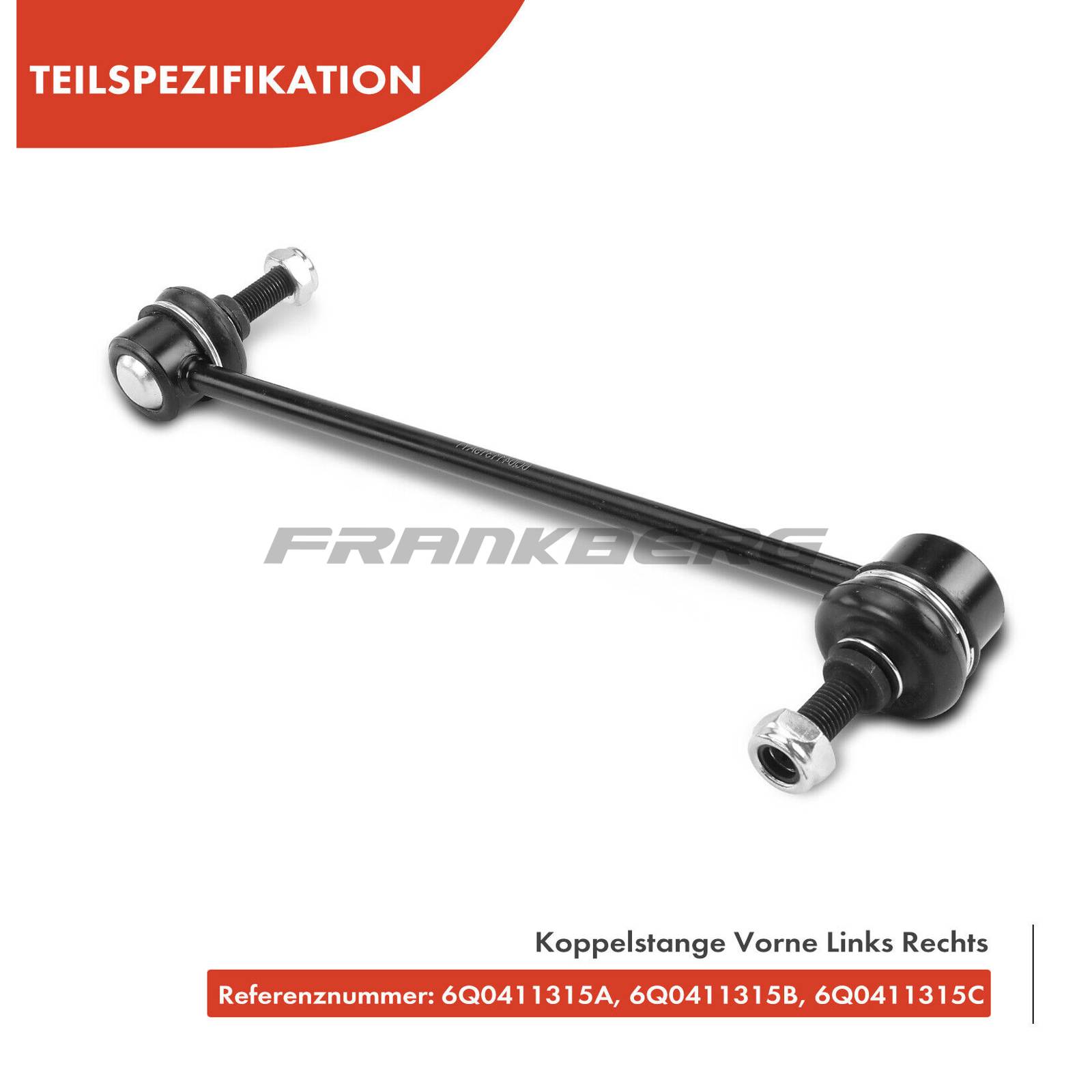 Control/Trailing Arm, wheel suspension