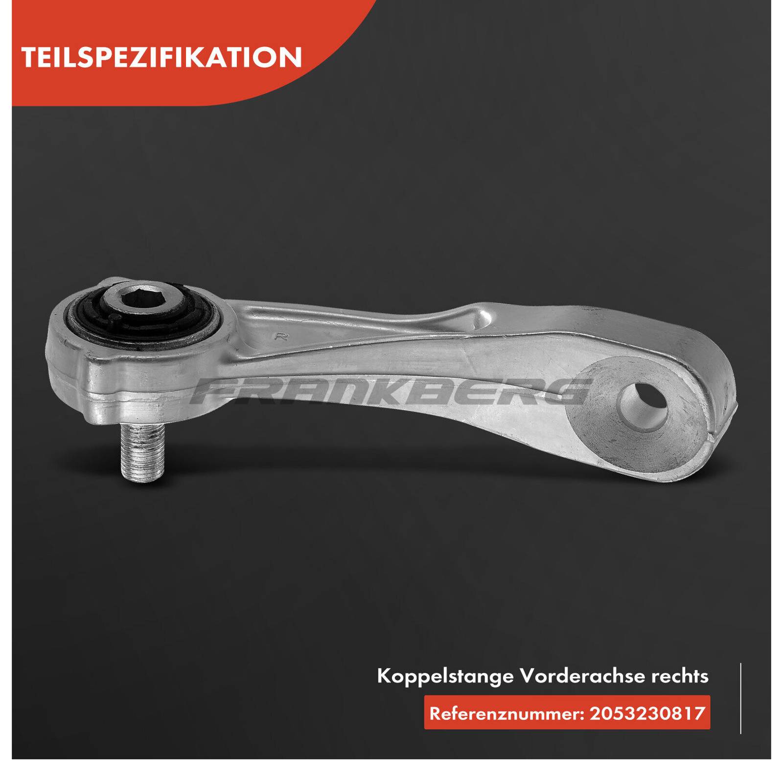 Control/Trailing Arm, wheel suspension