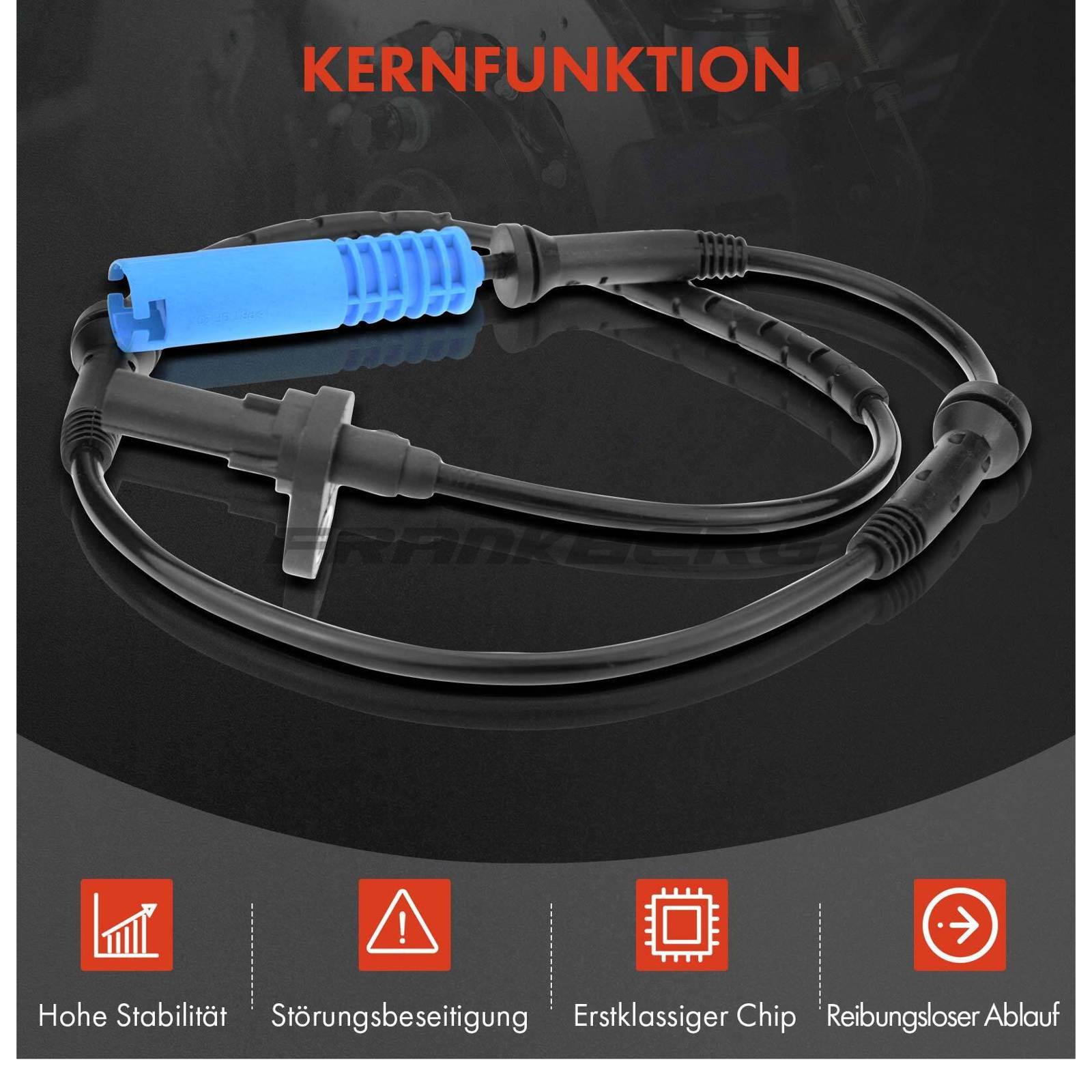 Sensor, wheel speed