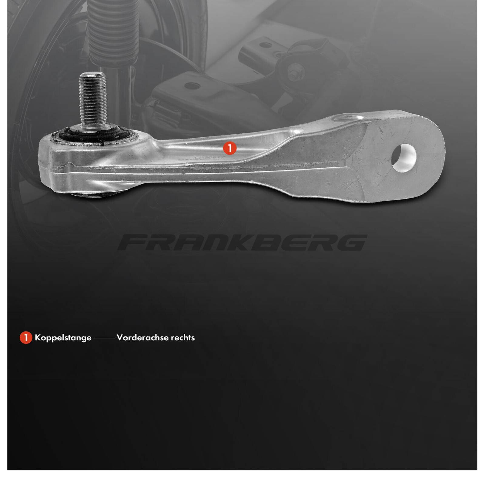 Control/Trailing Arm, wheel suspension