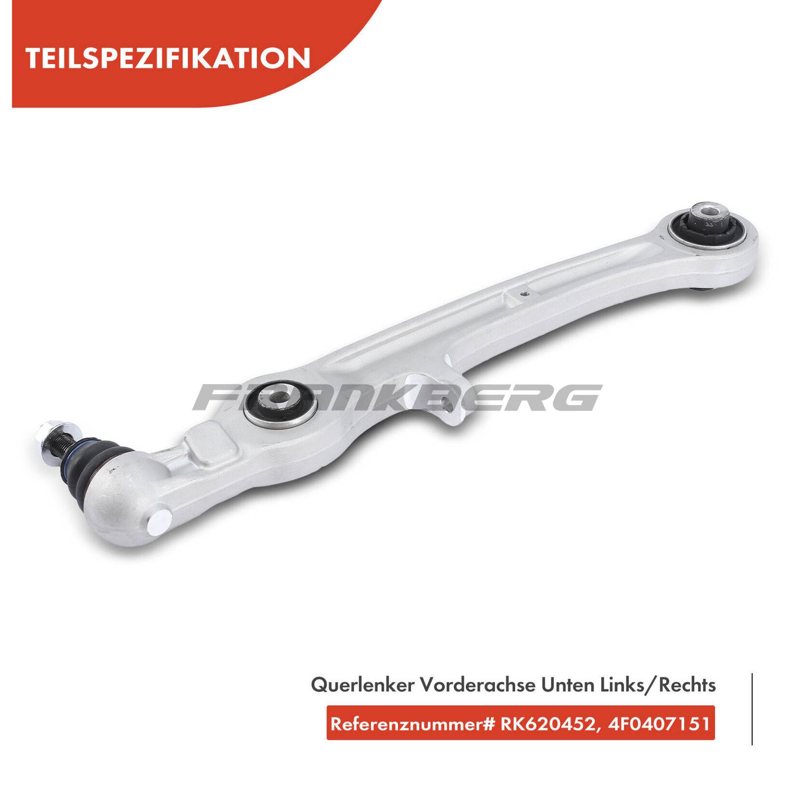 Control/Trailing Arm, wheel suspension