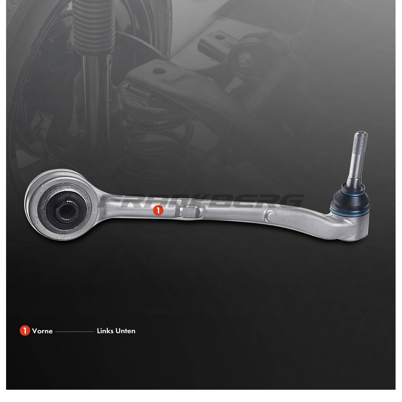 Control/Trailing Arm, wheel suspension