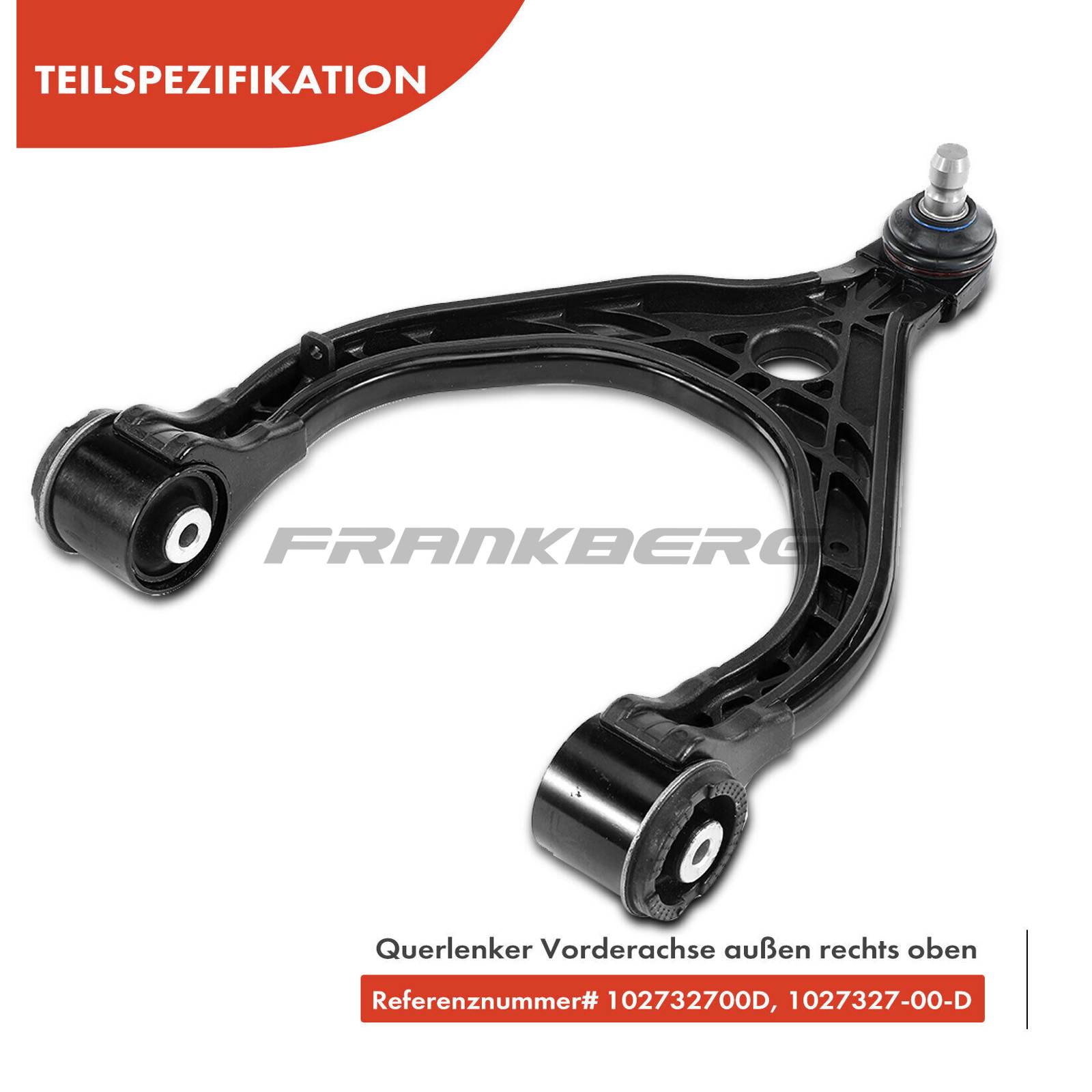 Control/Trailing Arm, wheel suspension