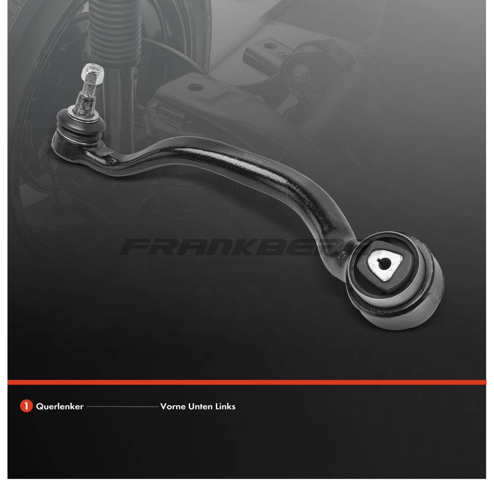 Control/Trailing Arm, wheel suspension