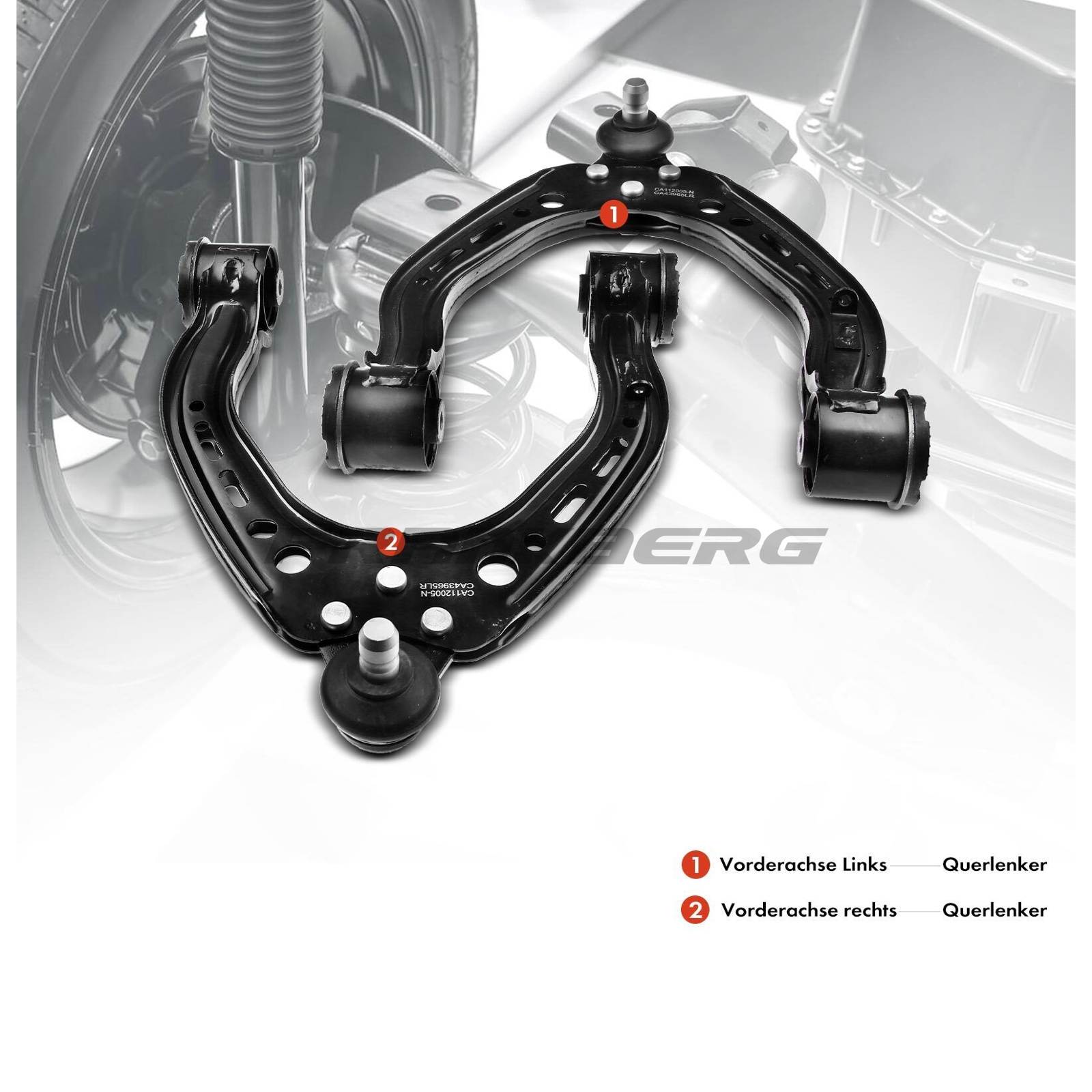 Control/Trailing Arm, wheel suspension