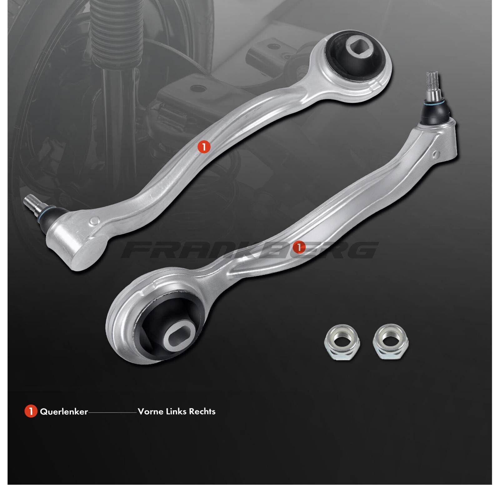 Control/Trailing Arm, wheel suspension