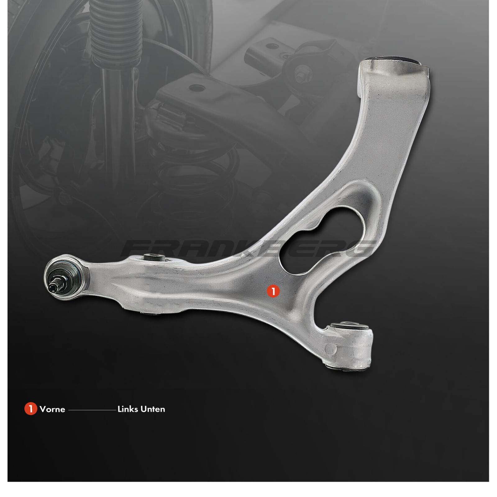 Control/Trailing Arm, wheel suspension