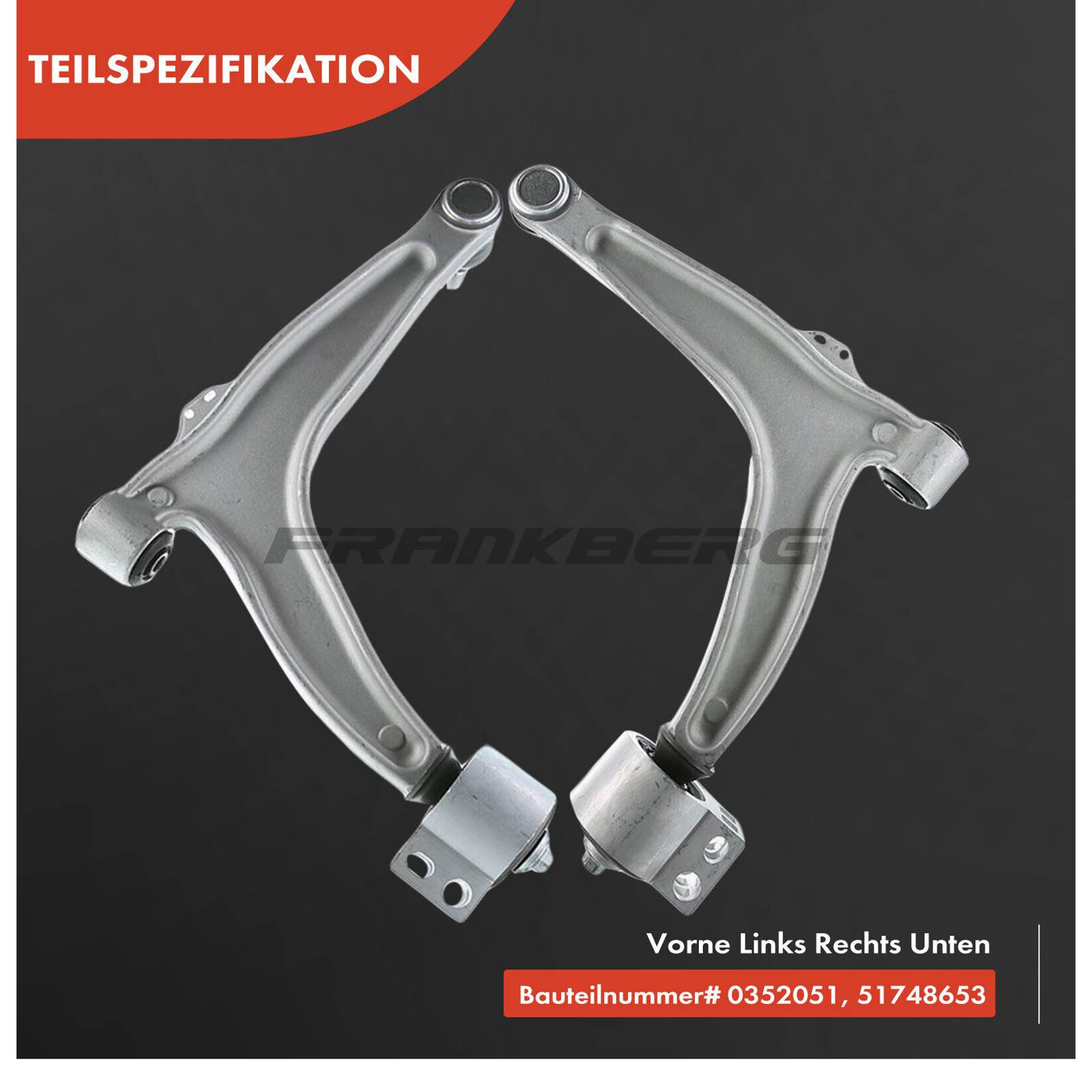 Control/Trailing Arm, wheel suspension