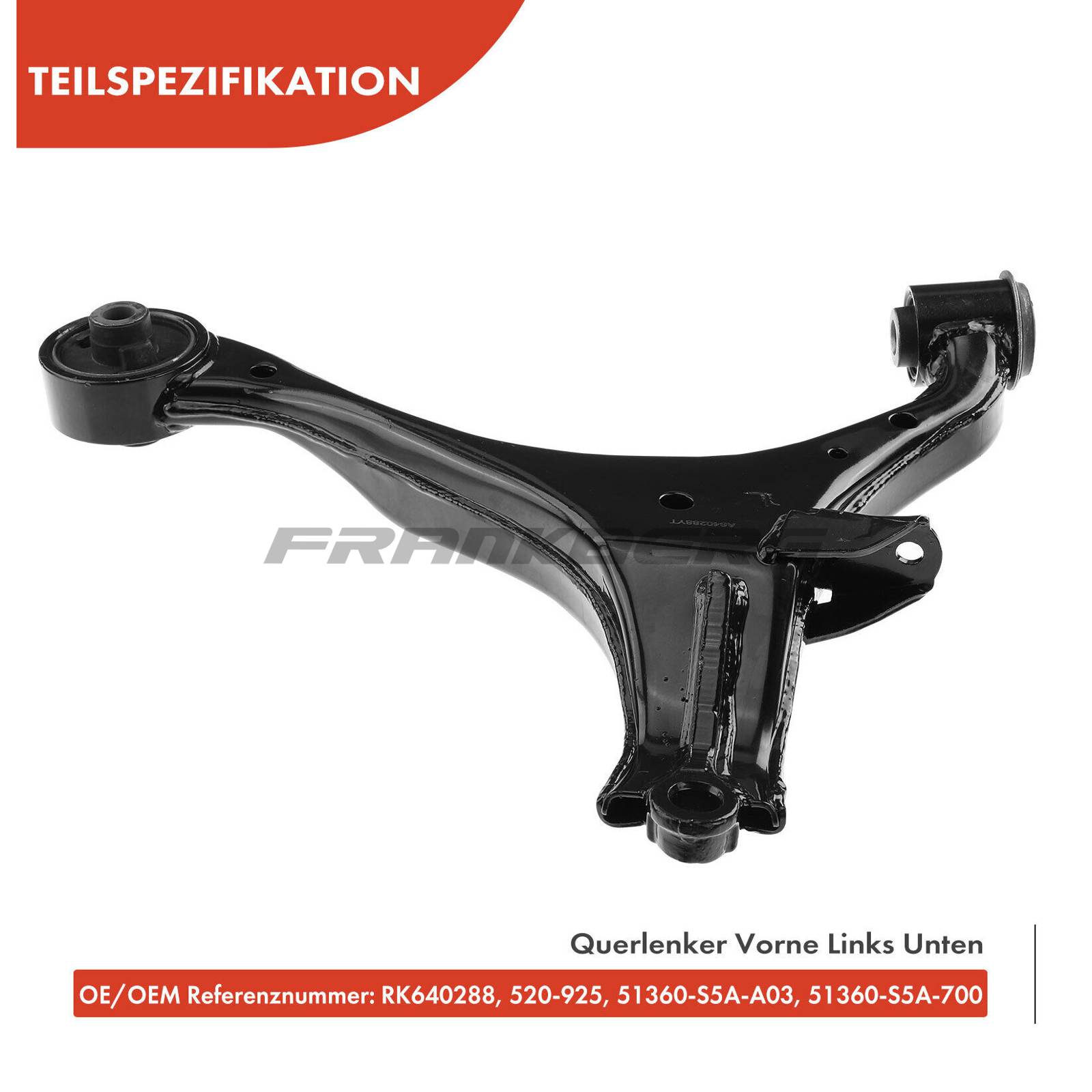 Control/Trailing Arm, wheel suspension