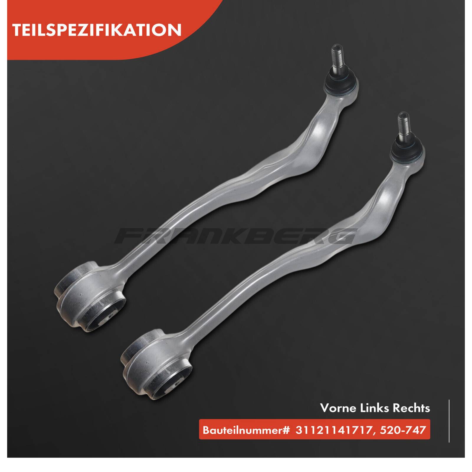 Control/Trailing Arm, wheel suspension