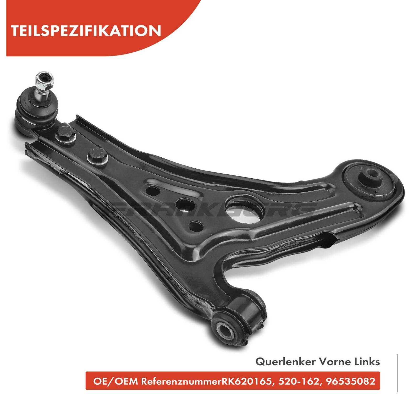 Control/Trailing Arm, wheel suspension