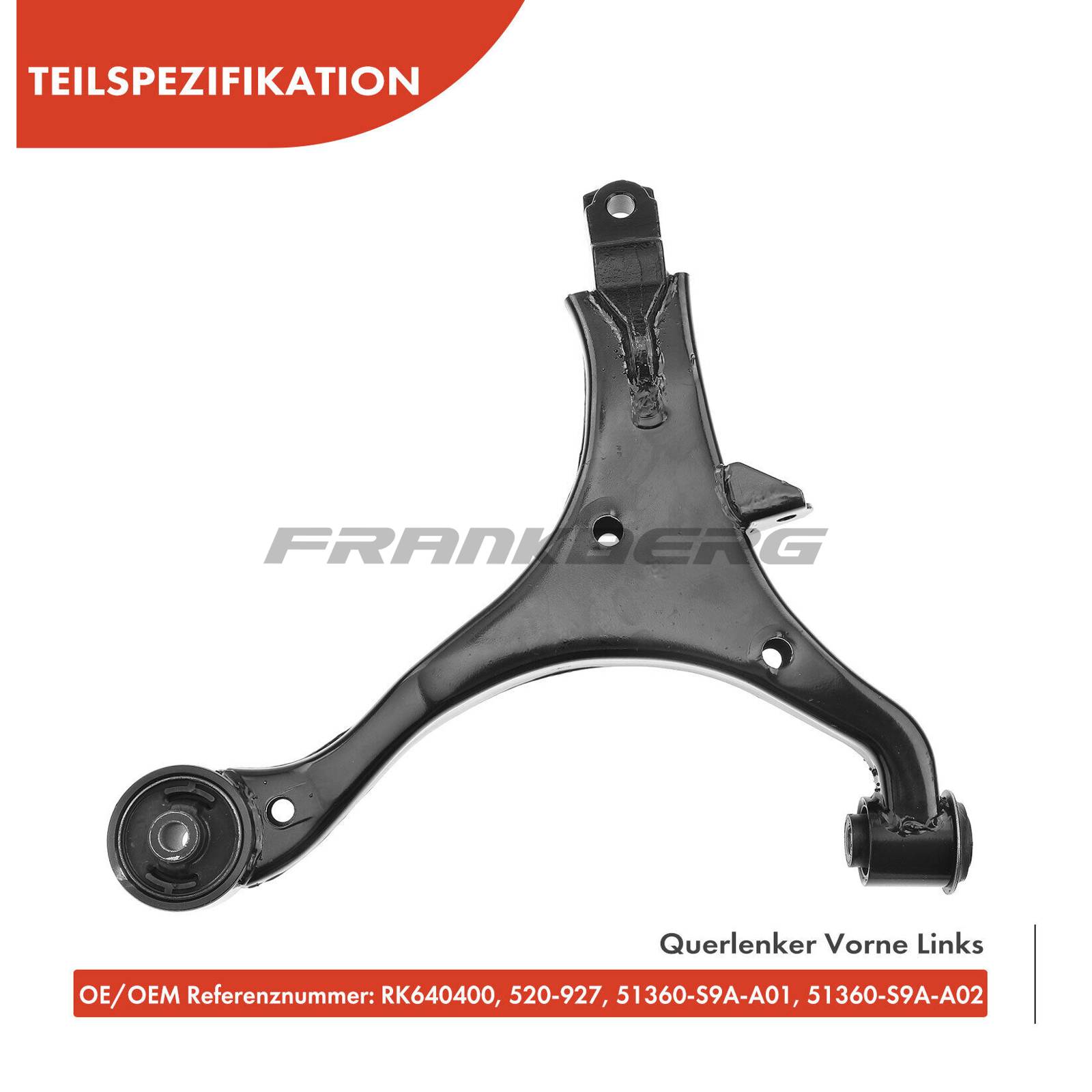 Control/Trailing Arm, wheel suspension