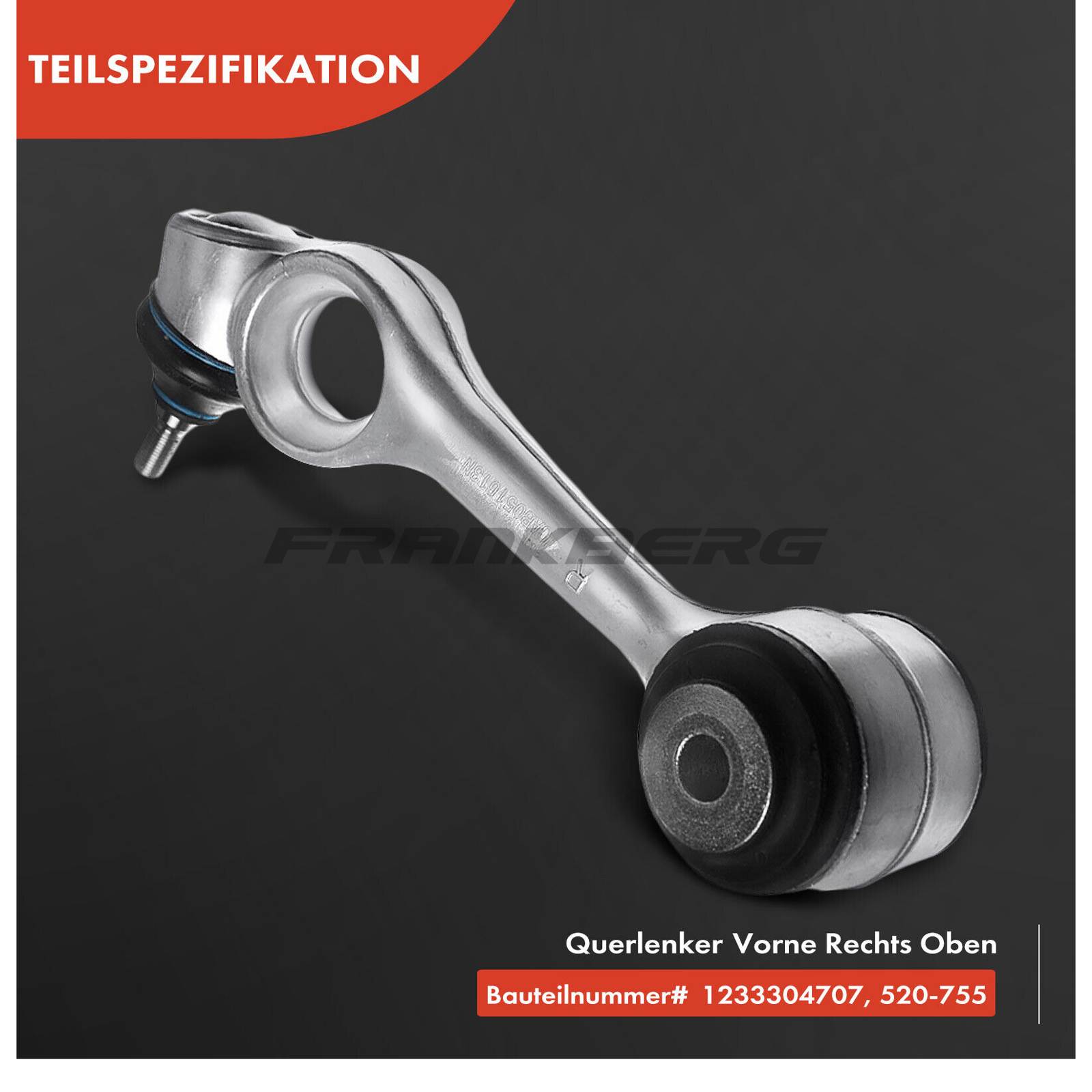 Control/Trailing Arm, wheel suspension
