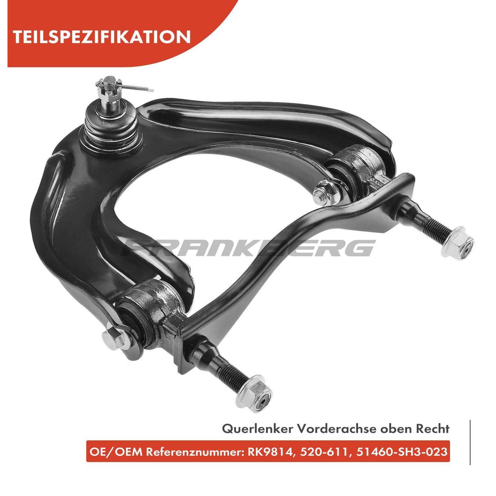 Control/Trailing Arm, wheel suspension