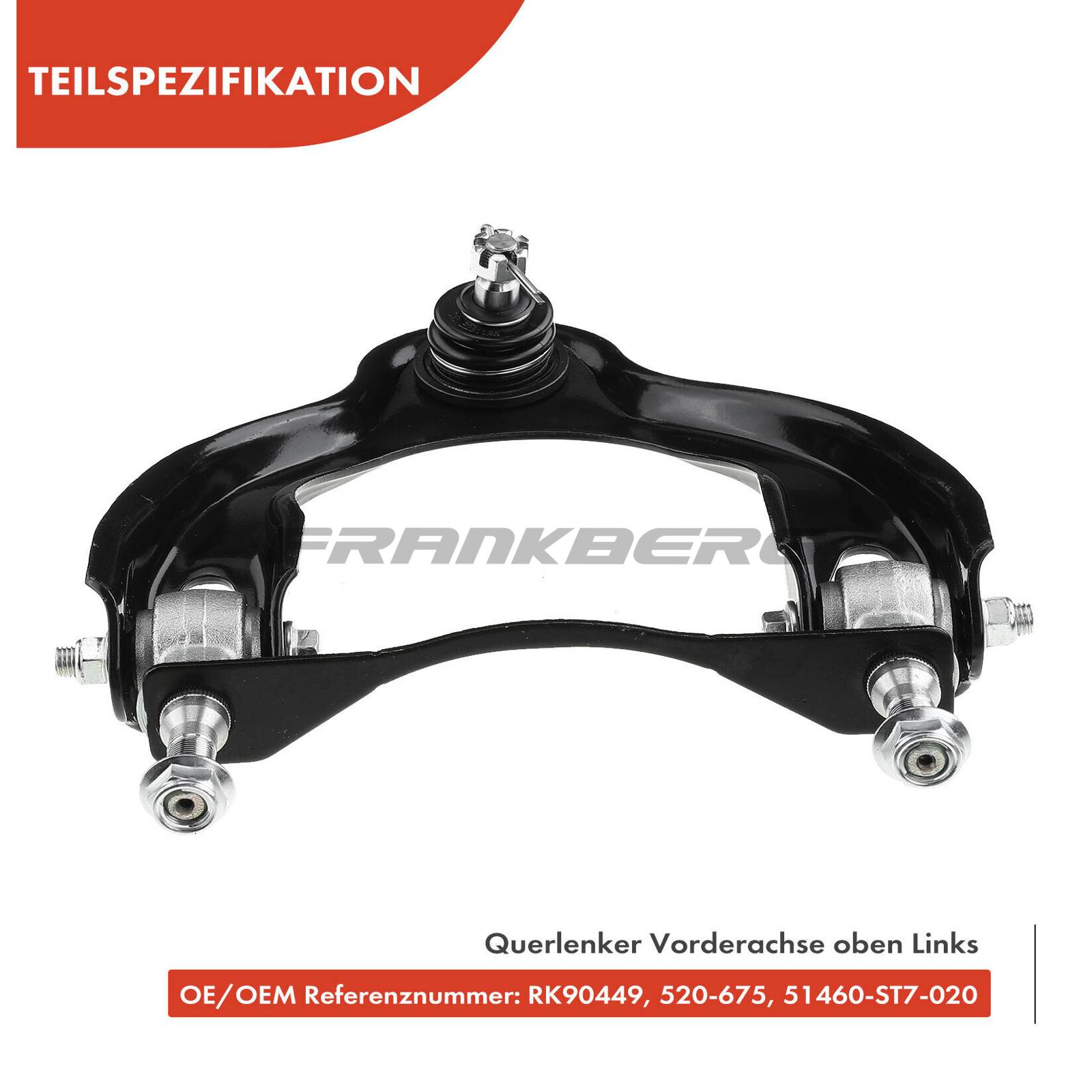 Control/Trailing Arm, wheel suspension