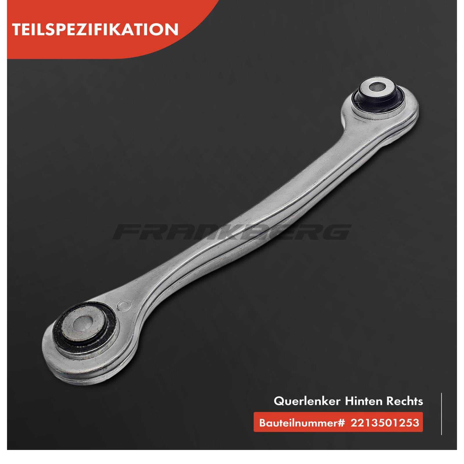 Control/Trailing Arm, wheel suspension
