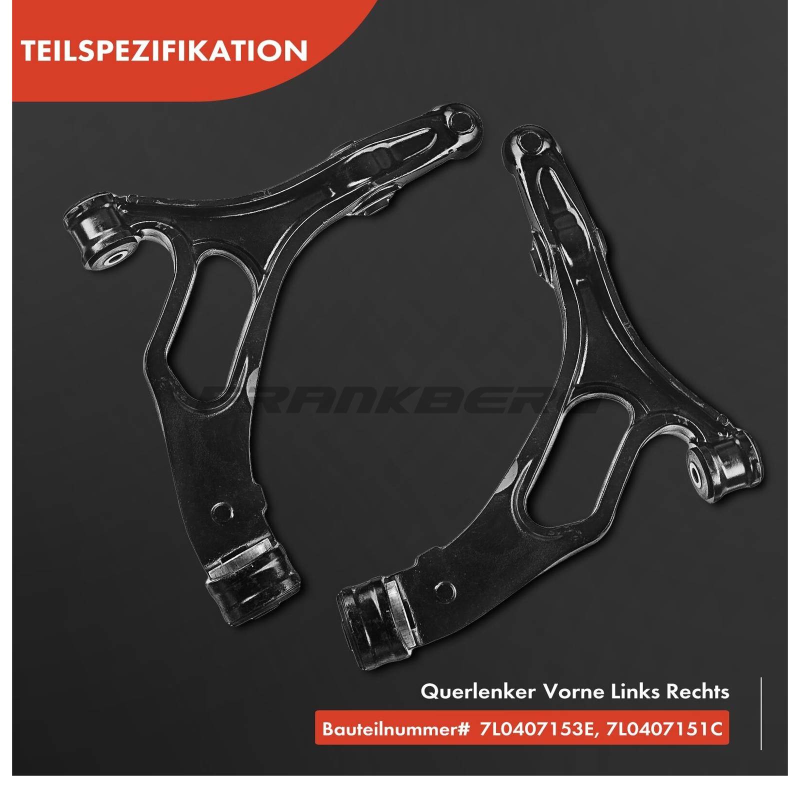 Control/Trailing Arm, wheel suspension