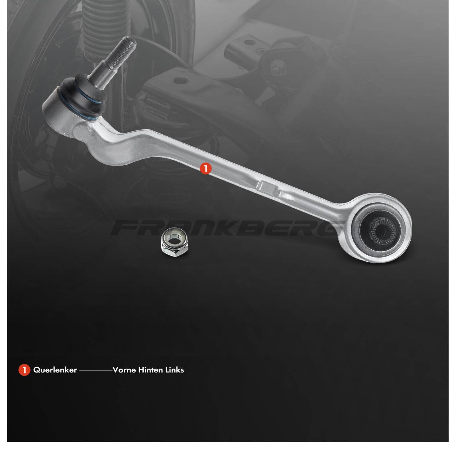 Control/Trailing Arm, wheel suspension