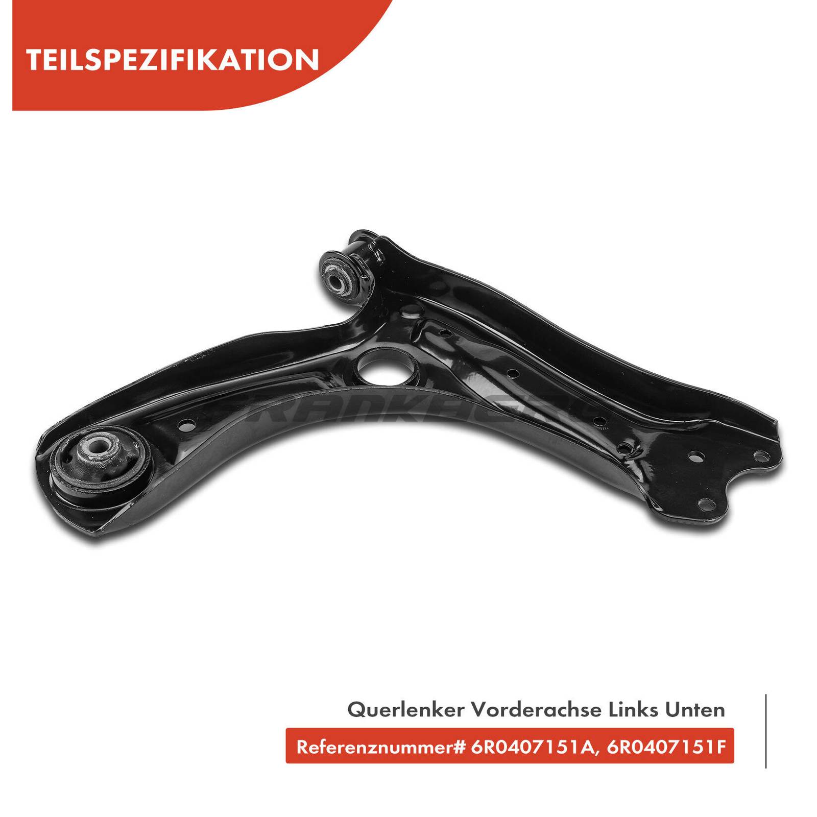 Control/Trailing Arm, wheel suspension